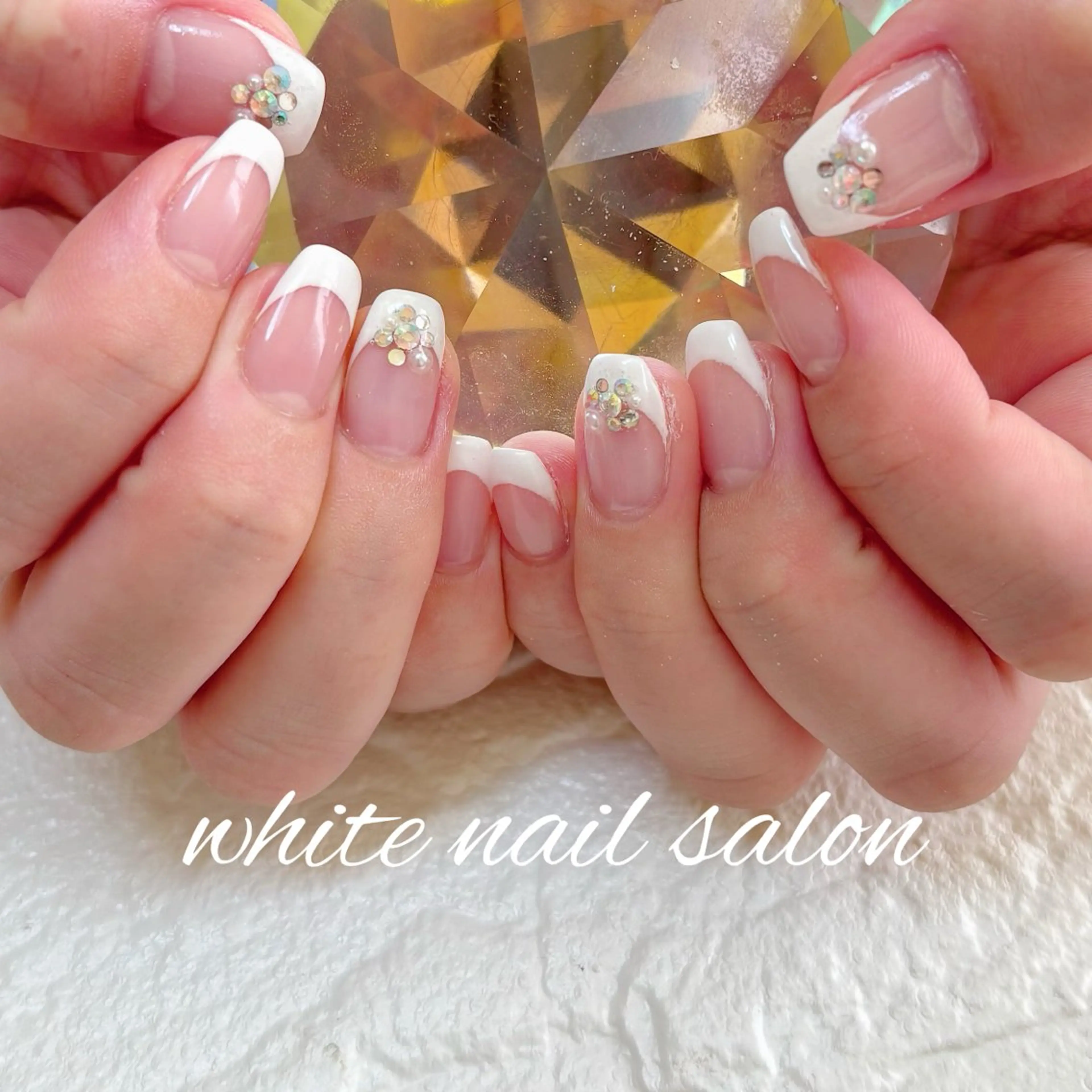 ネイル フットネイル ハンドネイル white nail salonのネイルデザイン