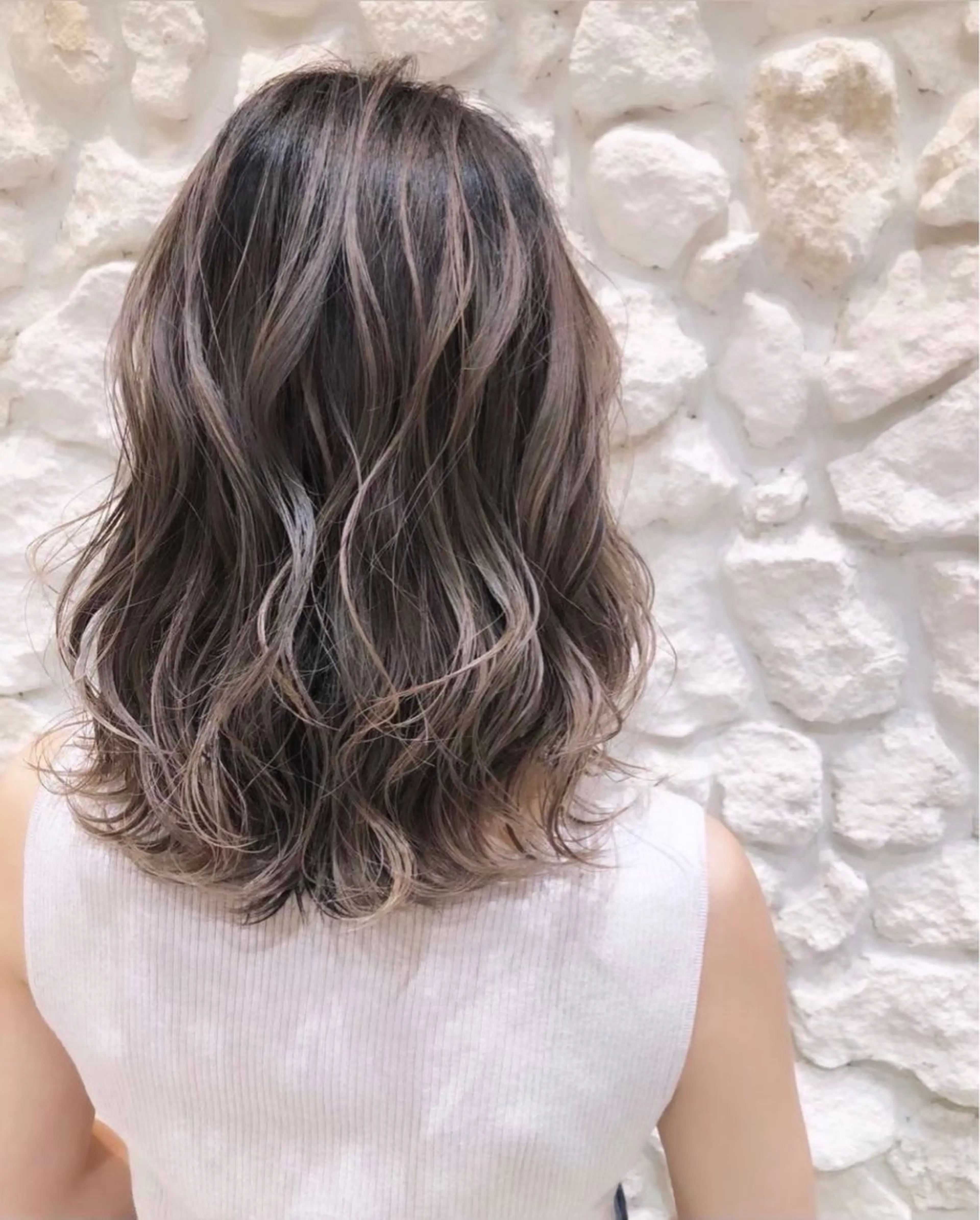 セミロング Yuzuha .のヘアスタイル