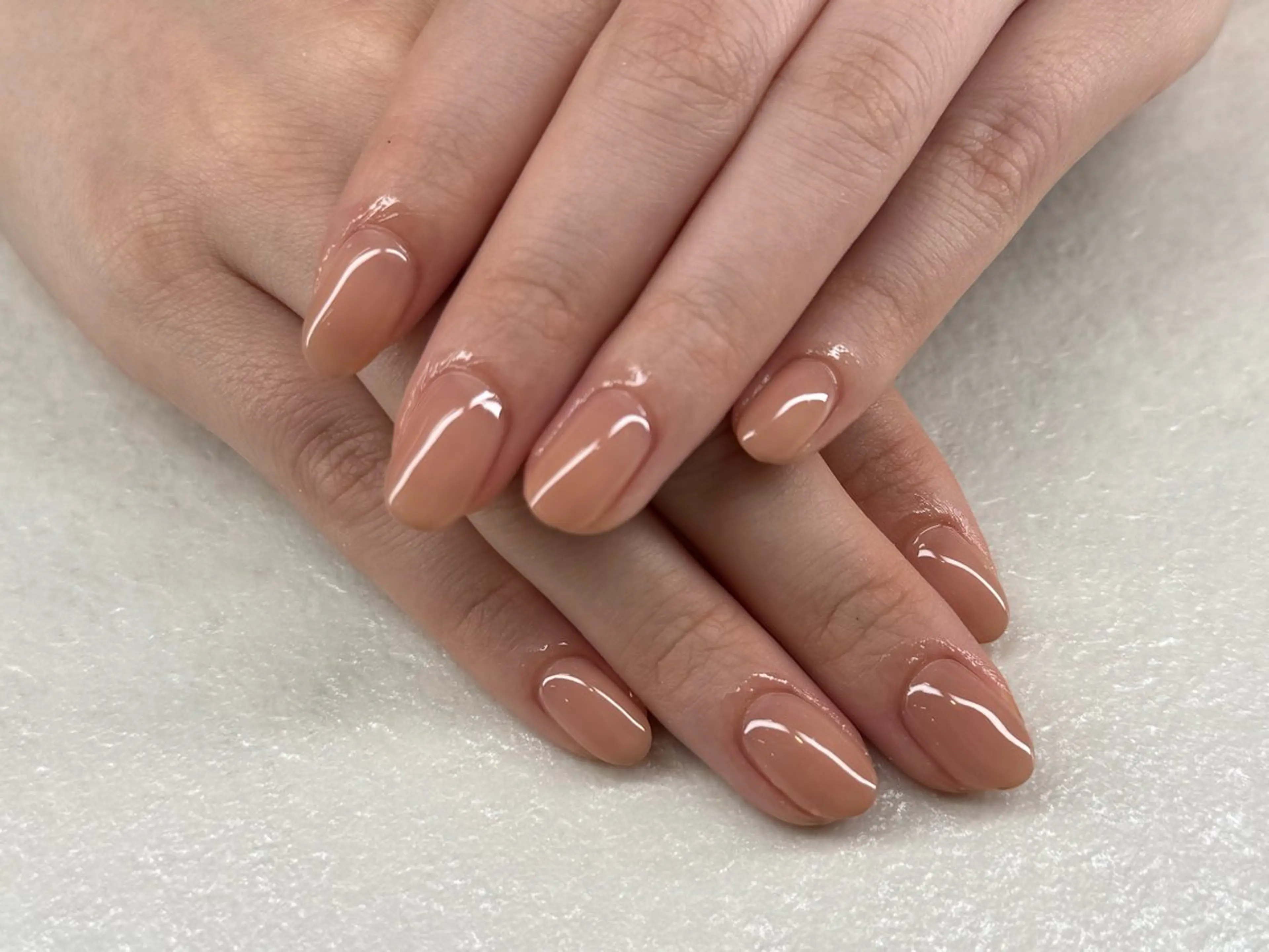 ネイル オフィスネイル ハンドネイル Agate miku🎀‧₊のネイルデザイン