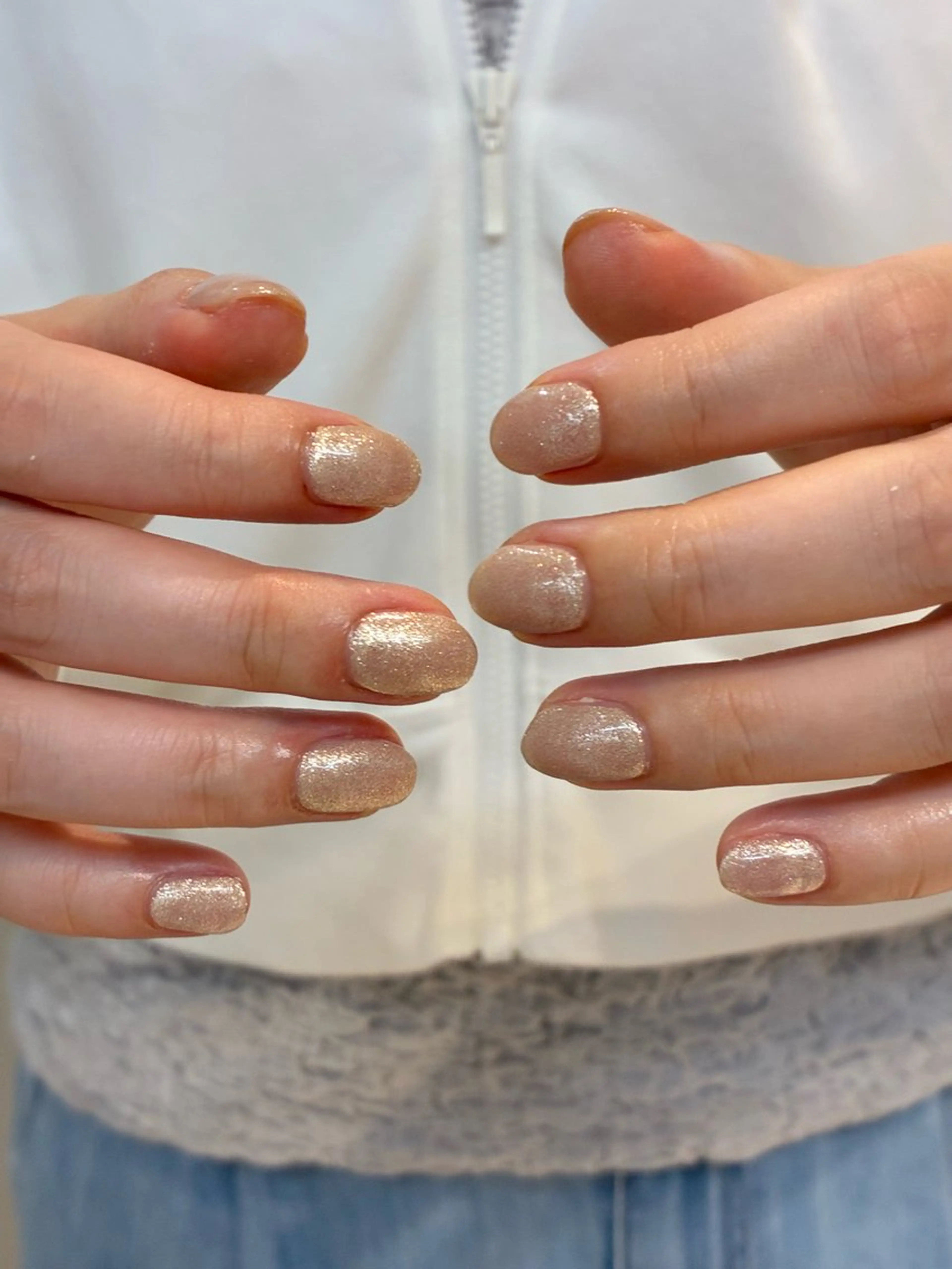 ネイル ラメ(グリッター) DEE nail moeka.Gのネイルデザイン