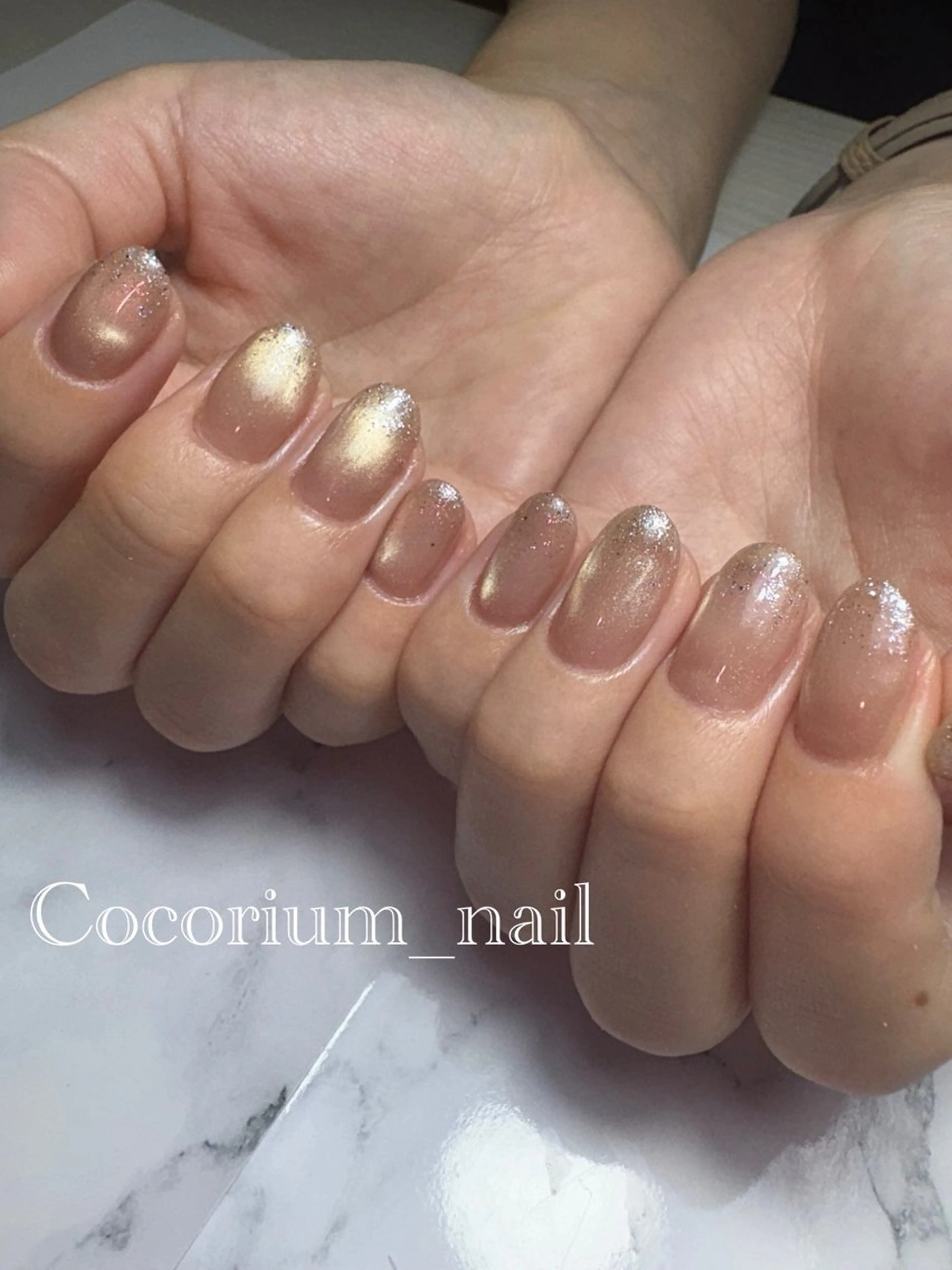 ネイル ハンドネイル Cocorium_ sasakiのネイルデザイン