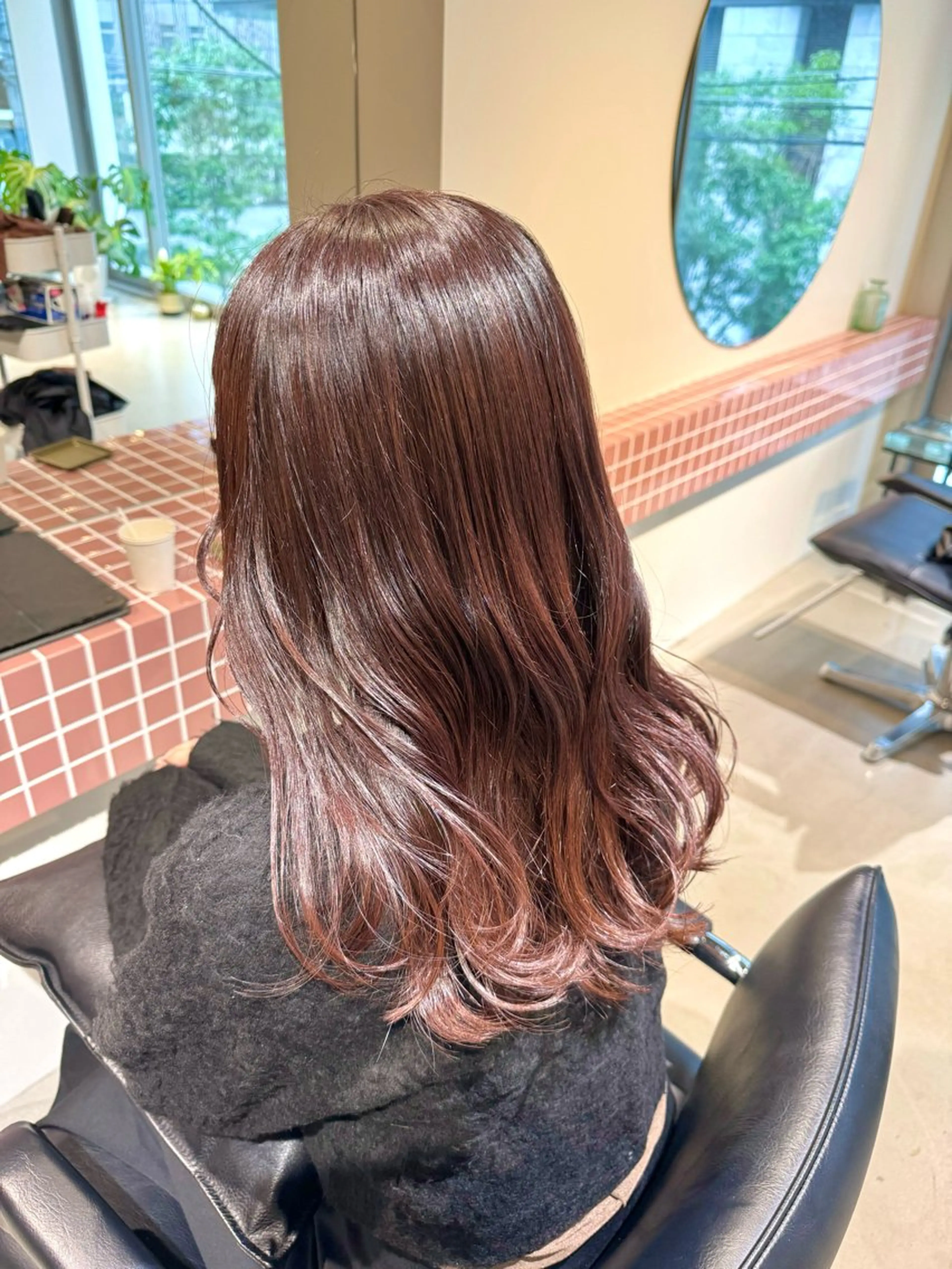 ロング カラー アディクシーカラー アッシュ ベージュカラー グレージュ オリーブカラー 髪質改善マスター 長尾勇弥/梅田中津のヘアスタイル