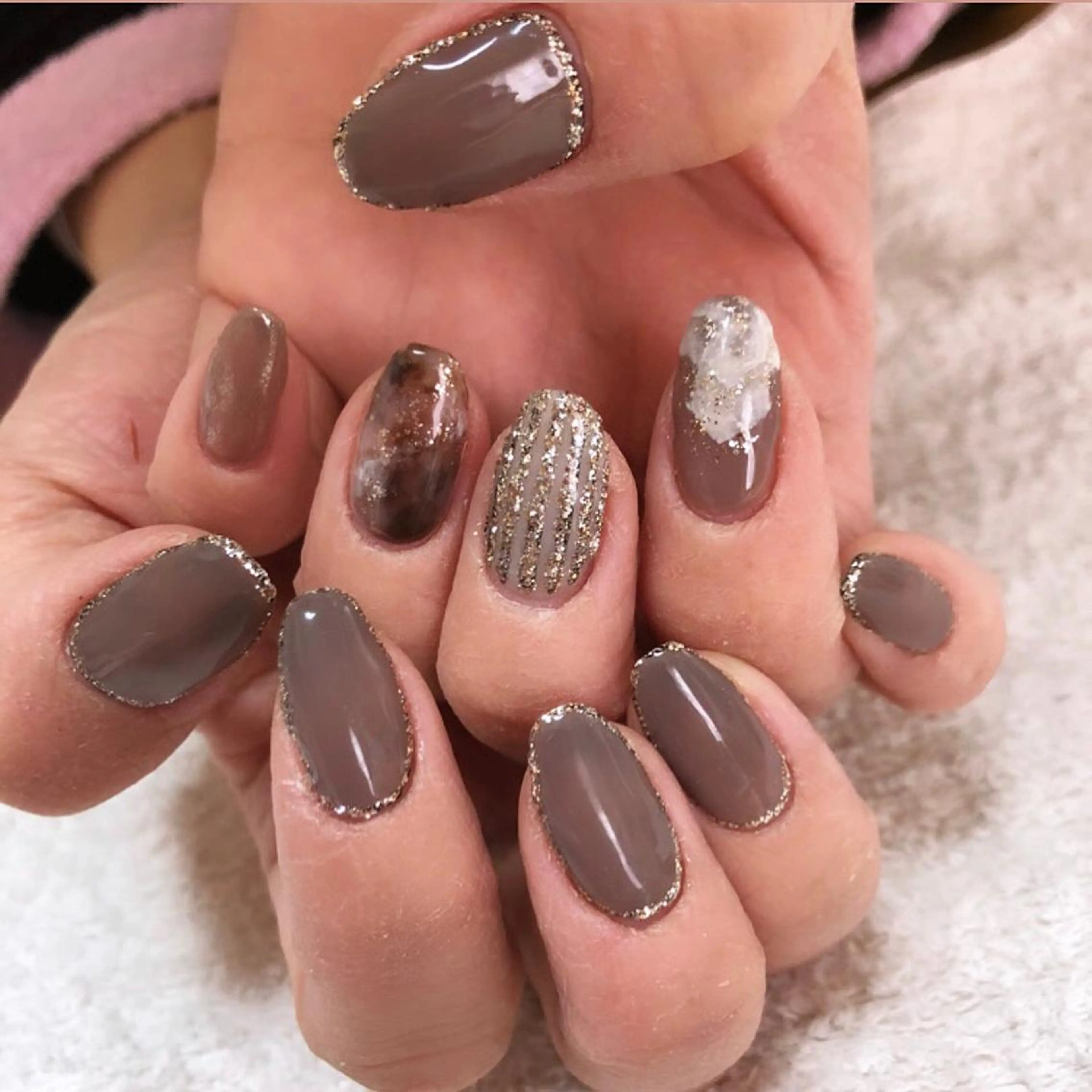 ネイル private_ salon.Leaのネイルデザイン