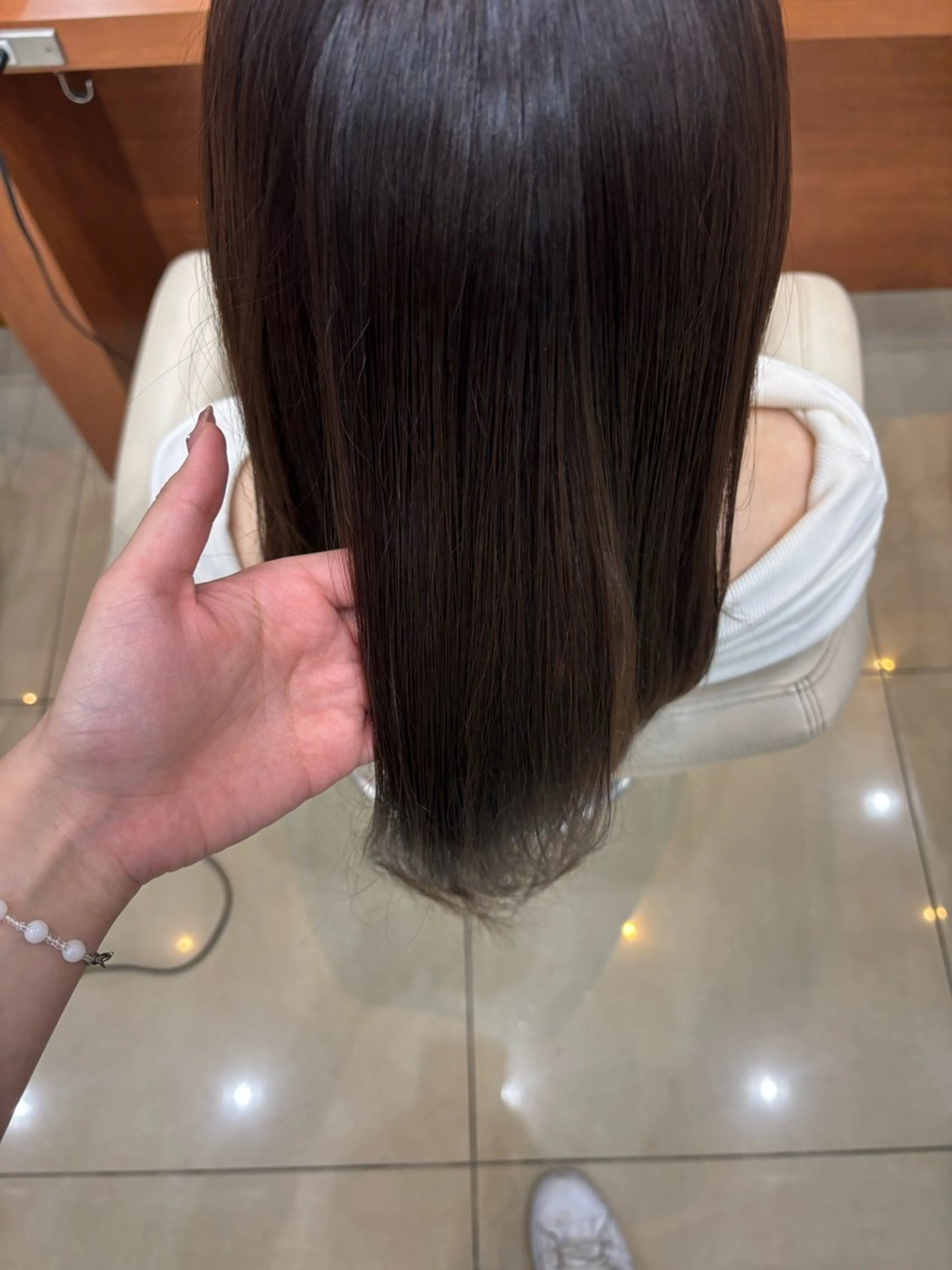 ロング カラー トリートメント ☁🫧縮毛矯正 /沖春奈🪽🫧のヘアスタイル