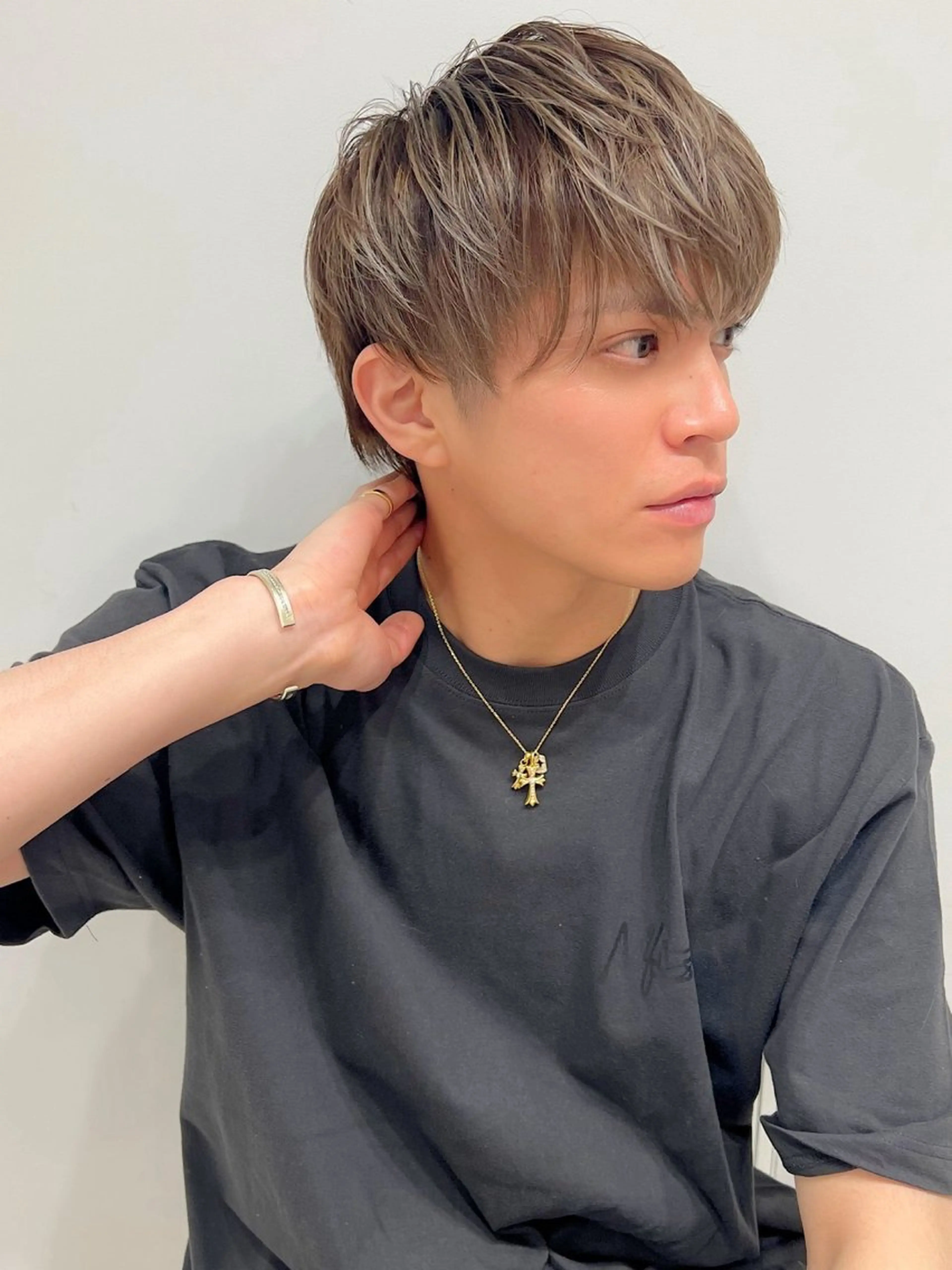 メンズ マッシュ 透明感×艶髪ヘア asamiの眉毛・アイブロウイメージ