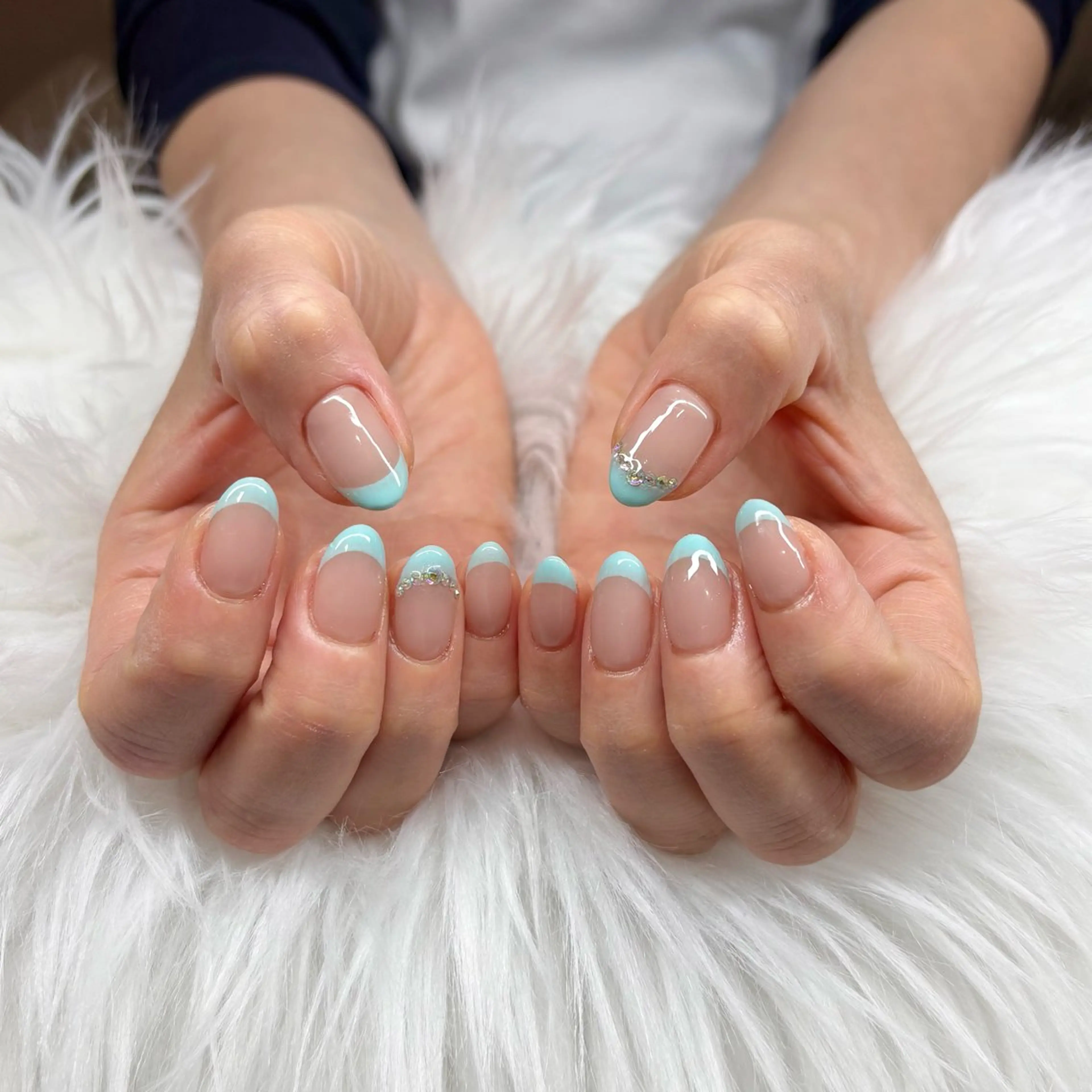 ネイル フレンチネイル Sakura Lino三郷駅尾張旭のネイルデザイン