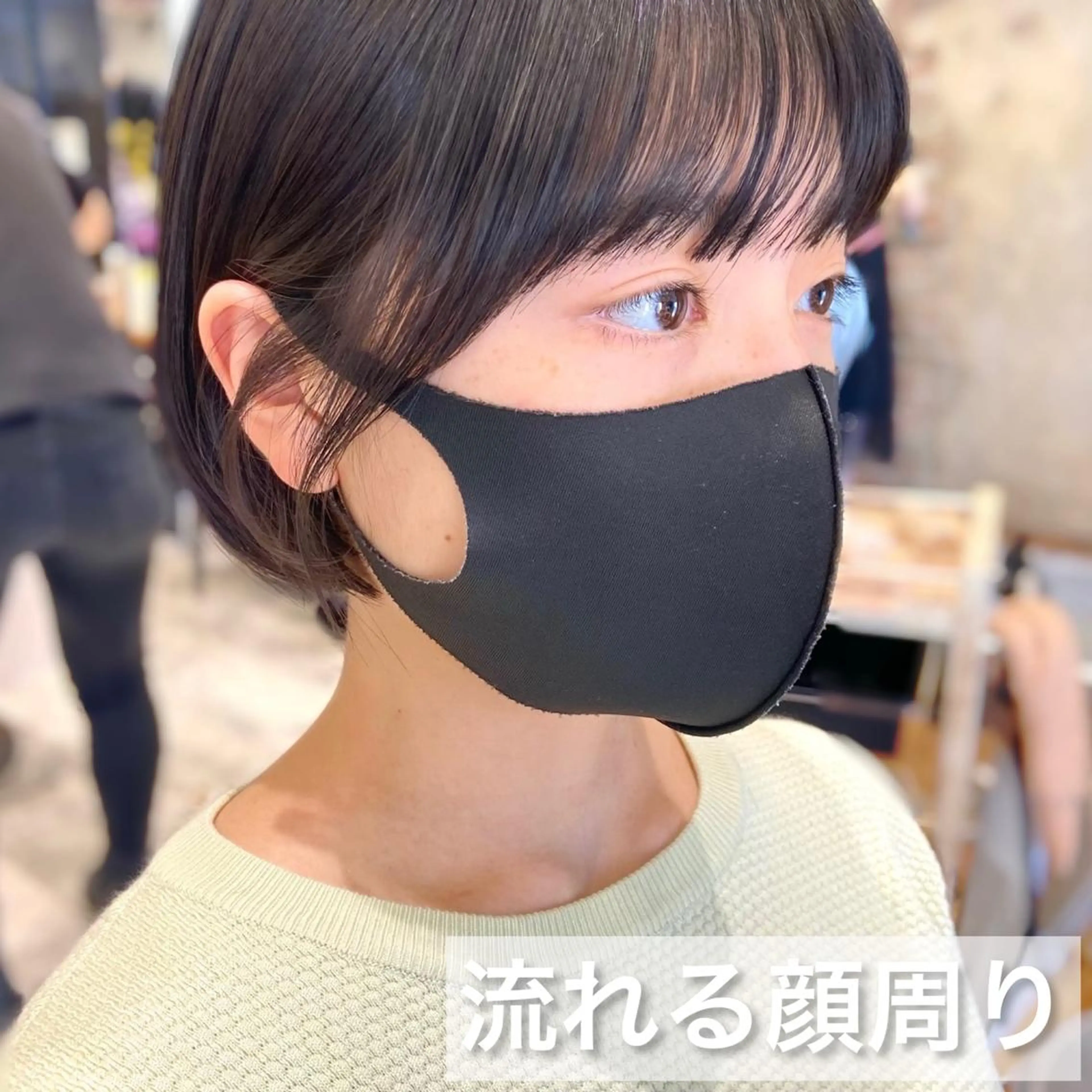 ショート カラー パーマ ヘアアレンジ ショートボブ ボブ 韓国風ヘア 似合わせカット ショートヘア 🌈小顔似合わせ SHIHO🌈のヘアスタイル