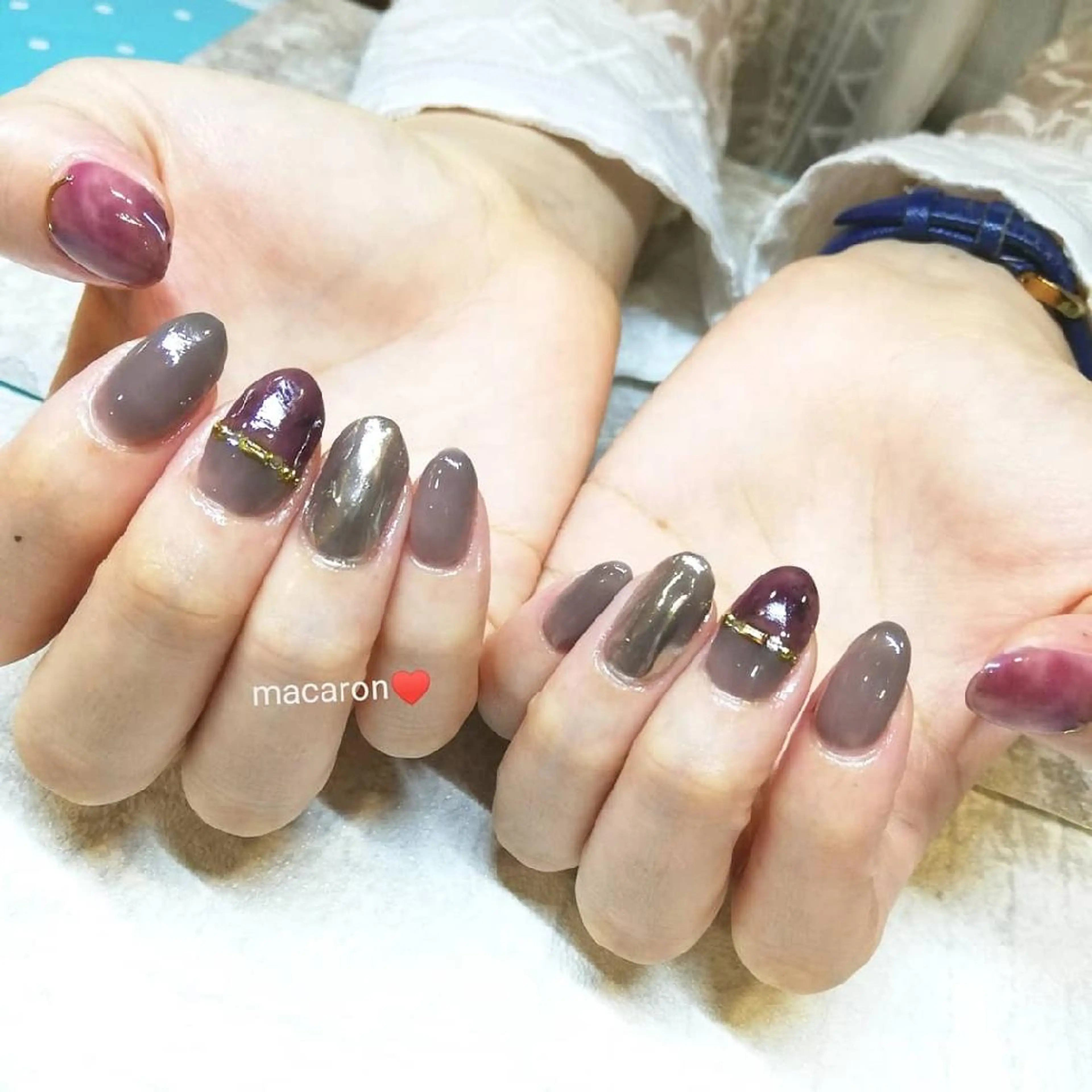 ネイル nail salon macaron のネイルデザイン