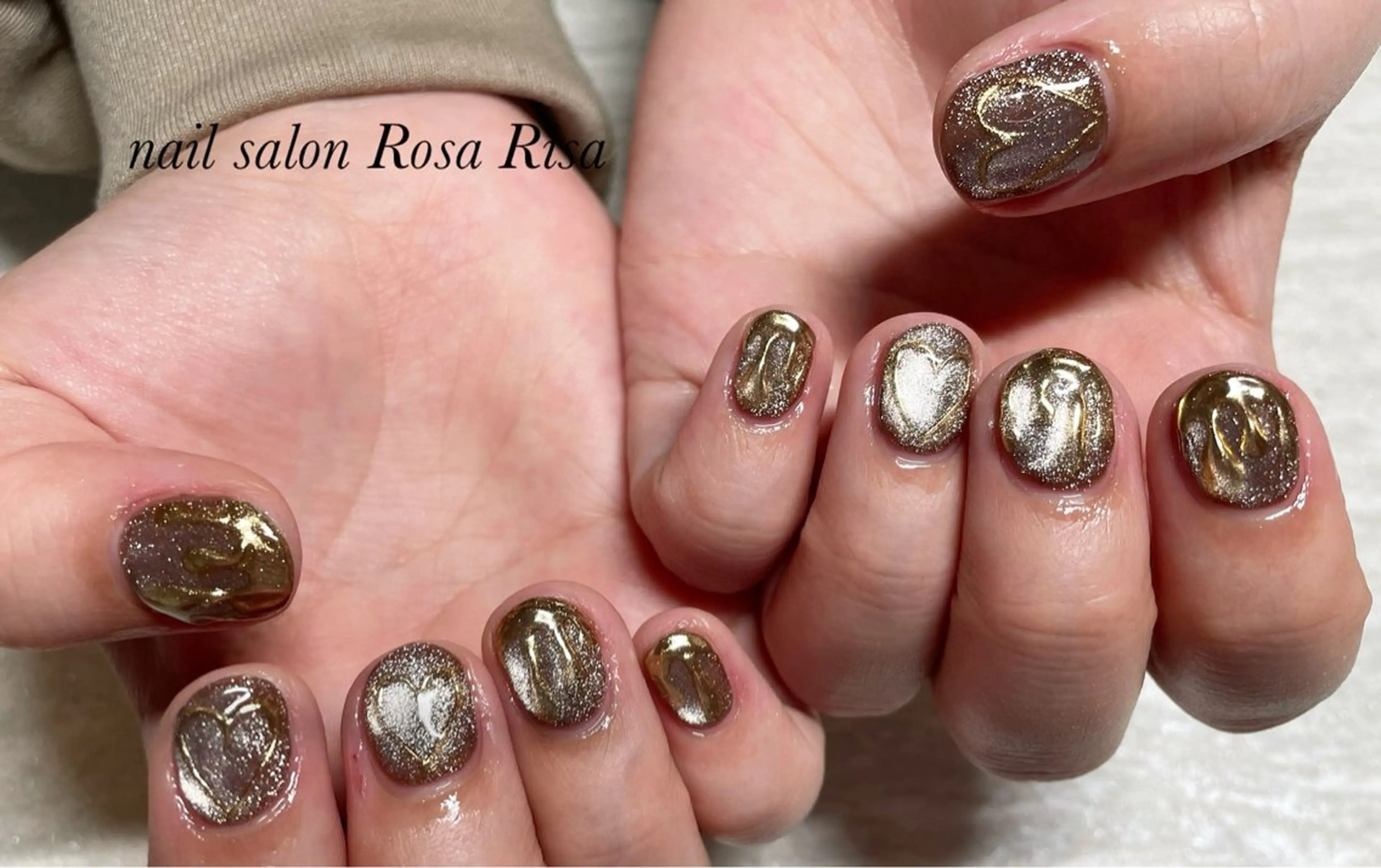 ネイル マグネットネイル ネイルスタジオ シェイクユアハンズのネイルデザイン