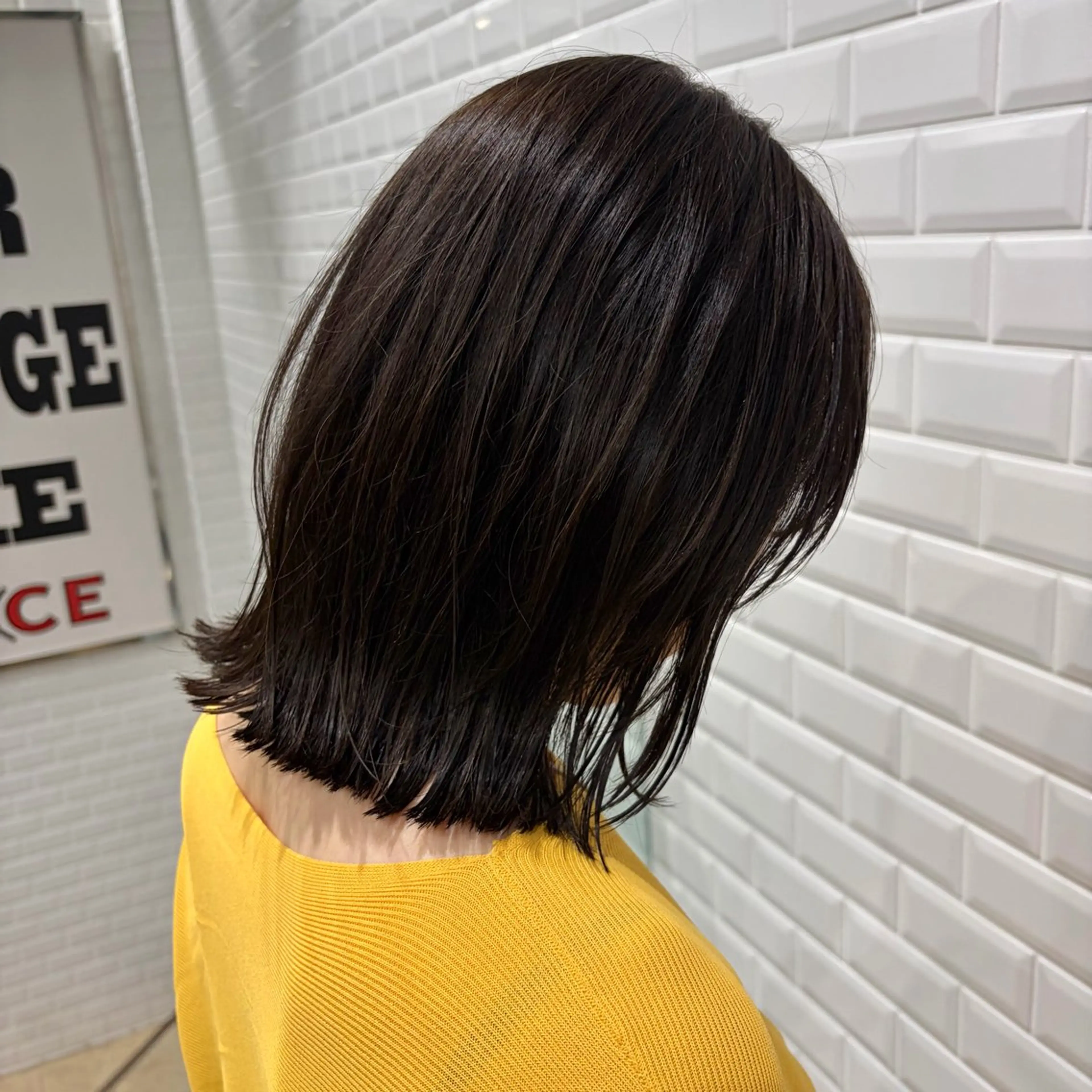 ミディアム カラー オノデラ ハヅキ/ 横浜のヘアスタイル