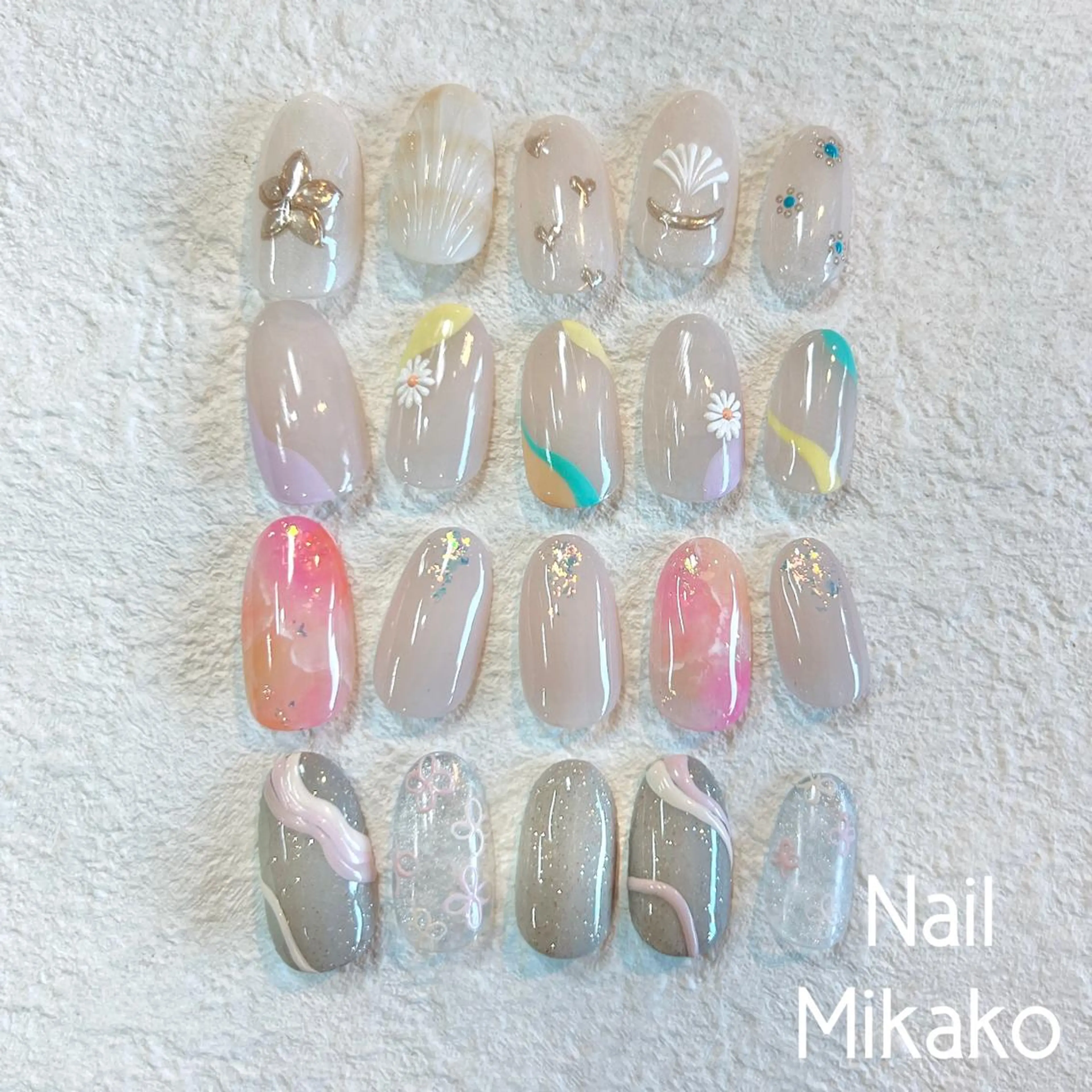 ネイル Nail Mikakoのネイルデザイン