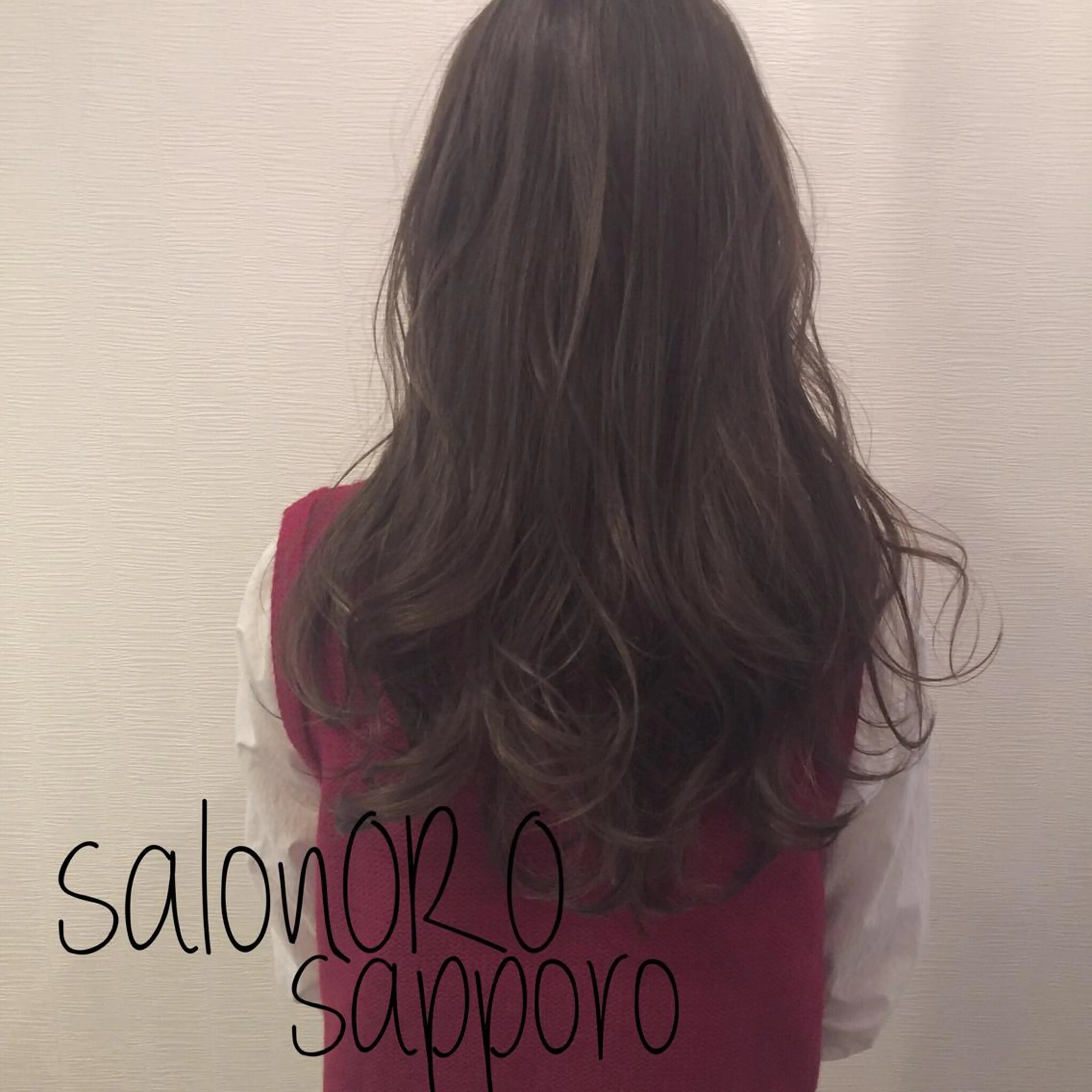 ロング カラー ブリーチ ブルーカラー ブルーグレー ブルーグレージュ ブルーバイオレット 池田 真由美のヘアスタイル