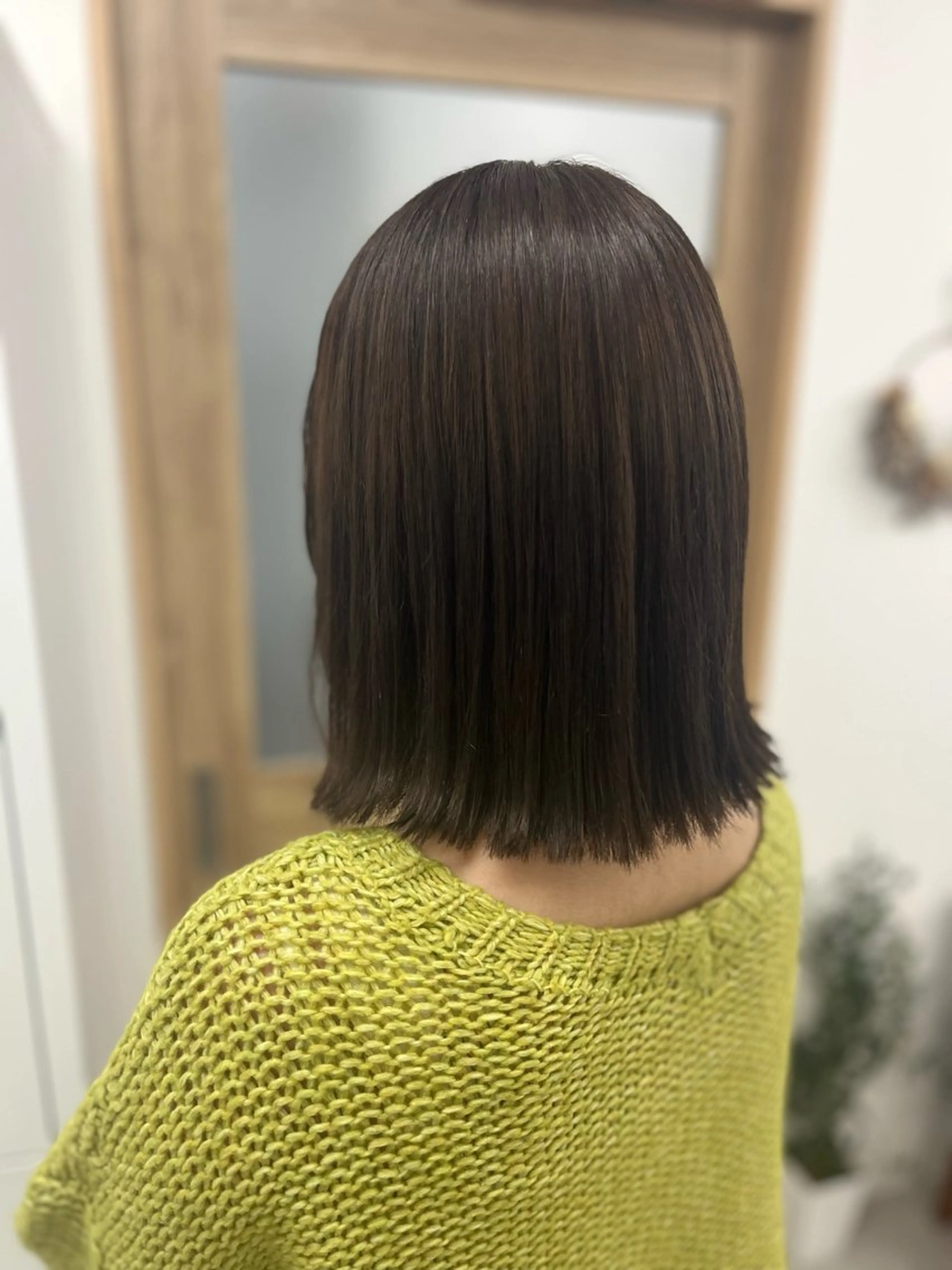 セミロング カラー ブラウンカラー 🫧ぷる艶カラー🫧 Yuubi🦩のヘアスタイル