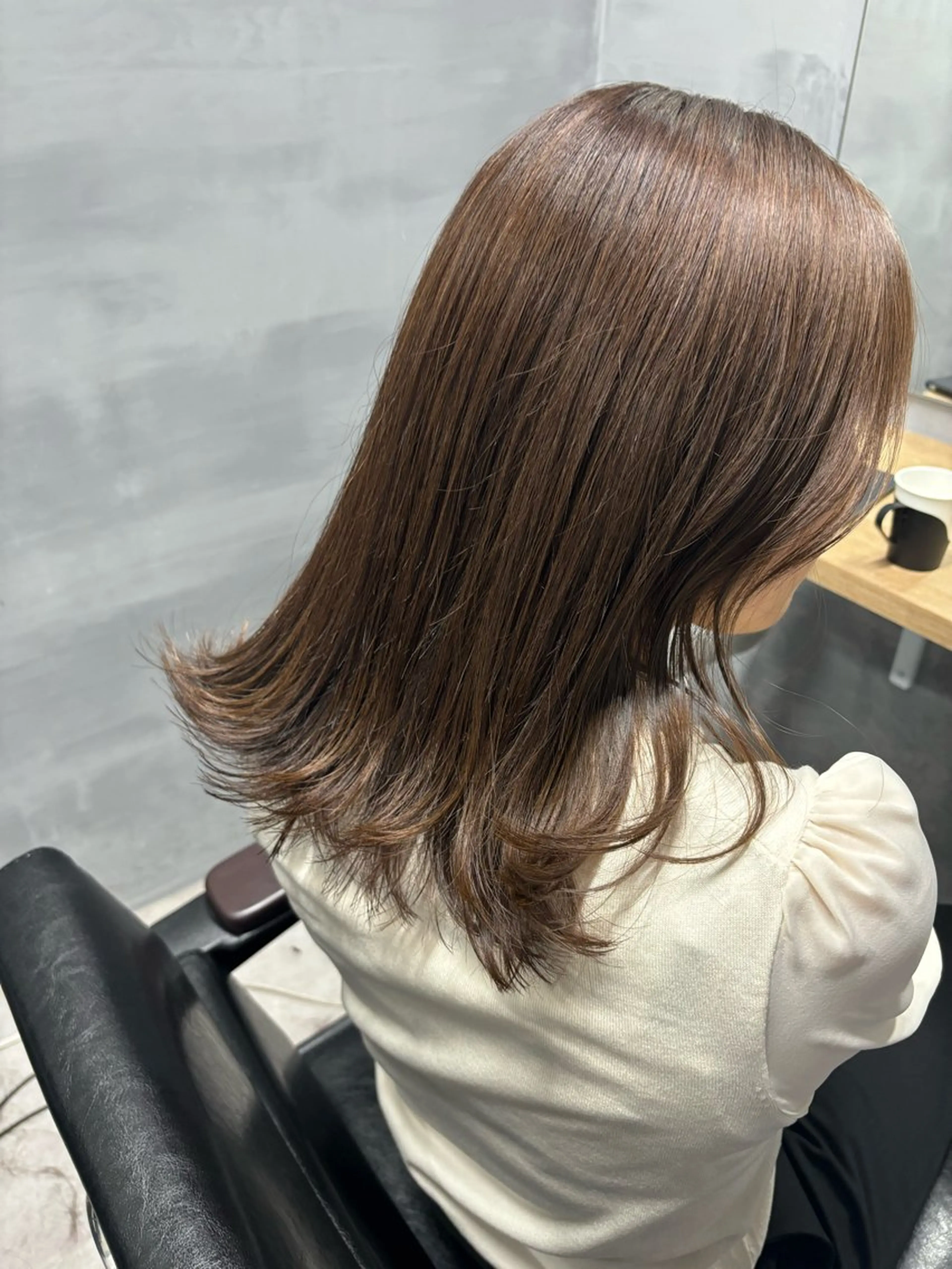 【💠シンプルメニュー💠】カット+カラー+プレトリートメント🫧#ロング料金¥0の写真