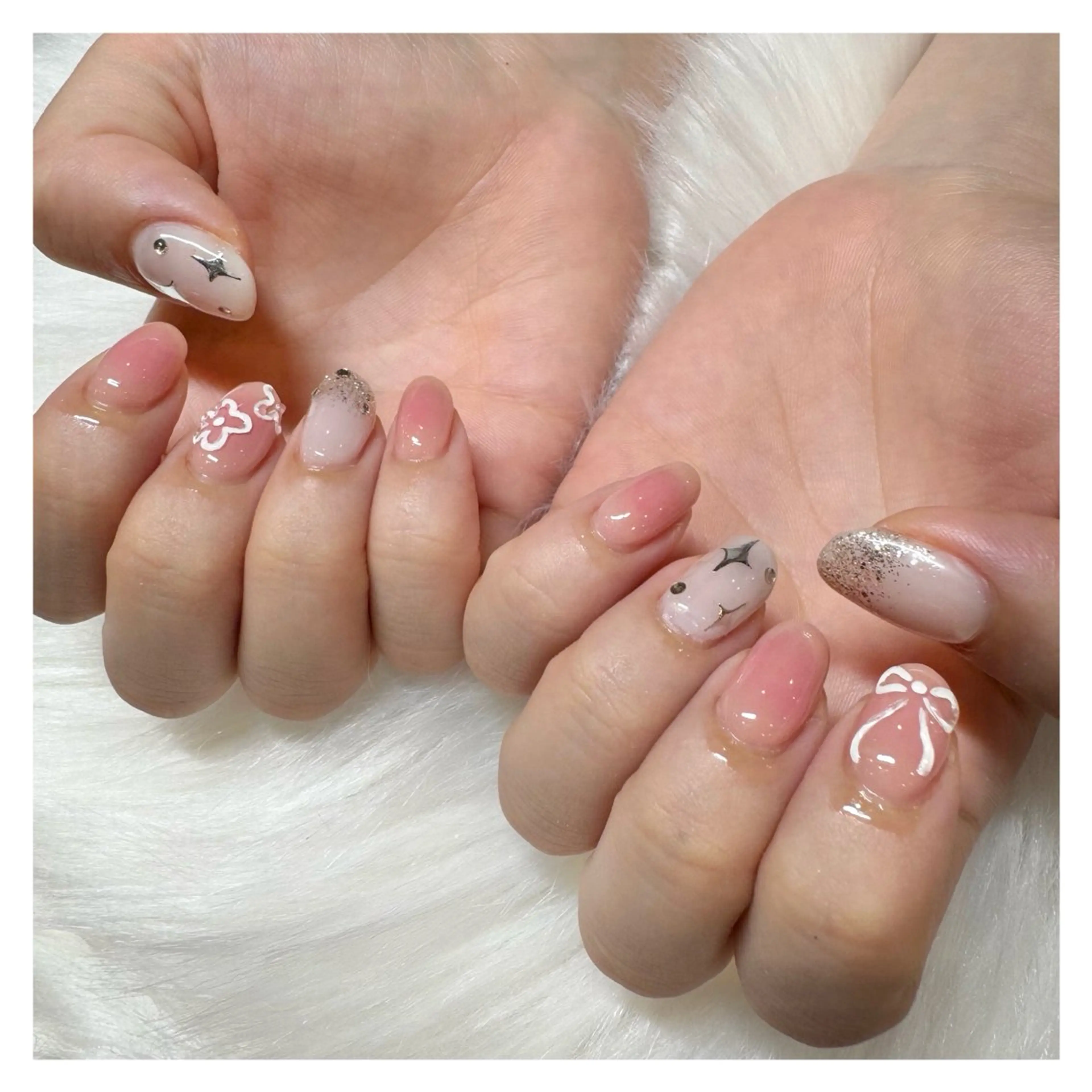 ネイル ハンドネイル joieange 心斎橋Hazukiのネイルデザイン