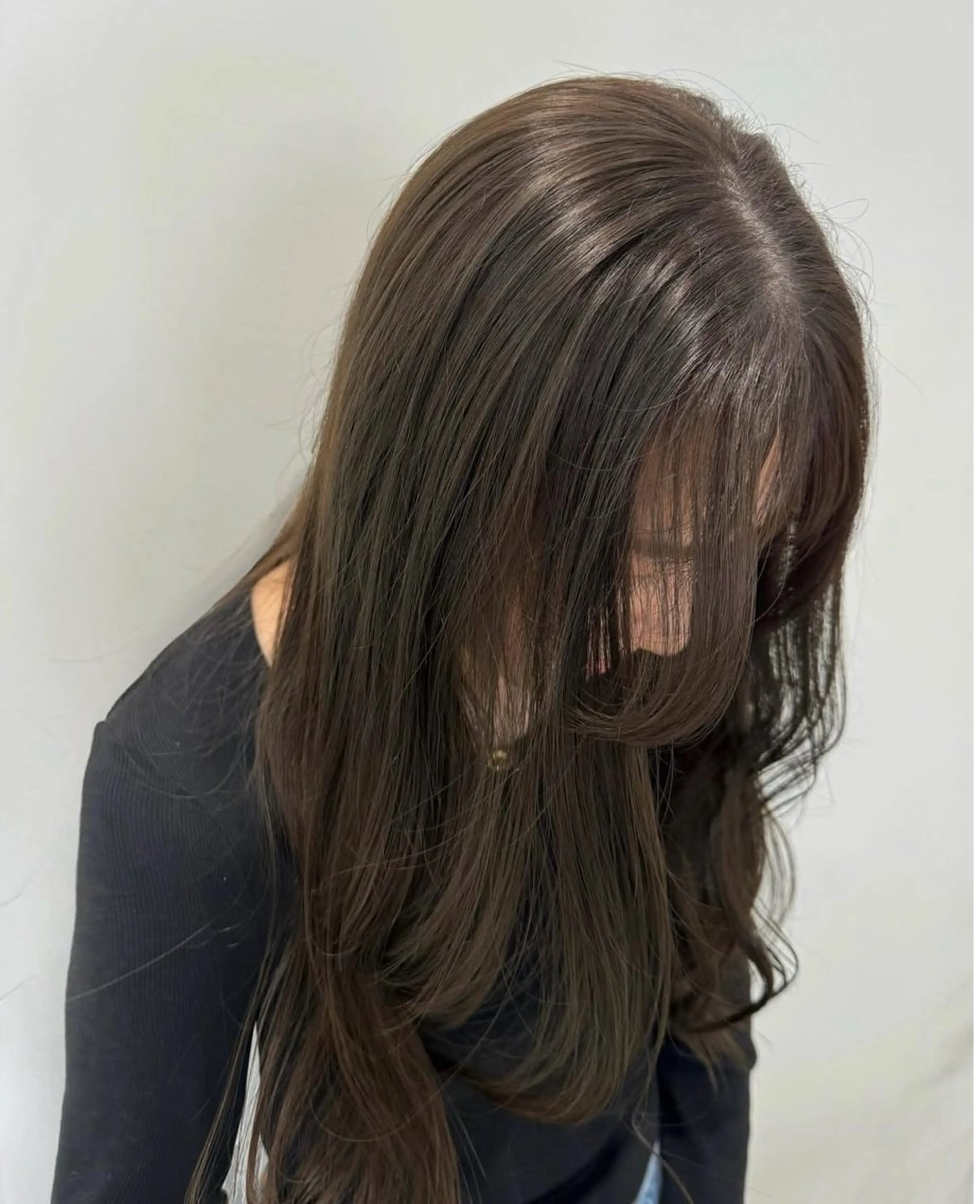 ロング カット ヘアカラー トリートメント 透明感カラー✴︎ SAYAKAのヘアスタイル