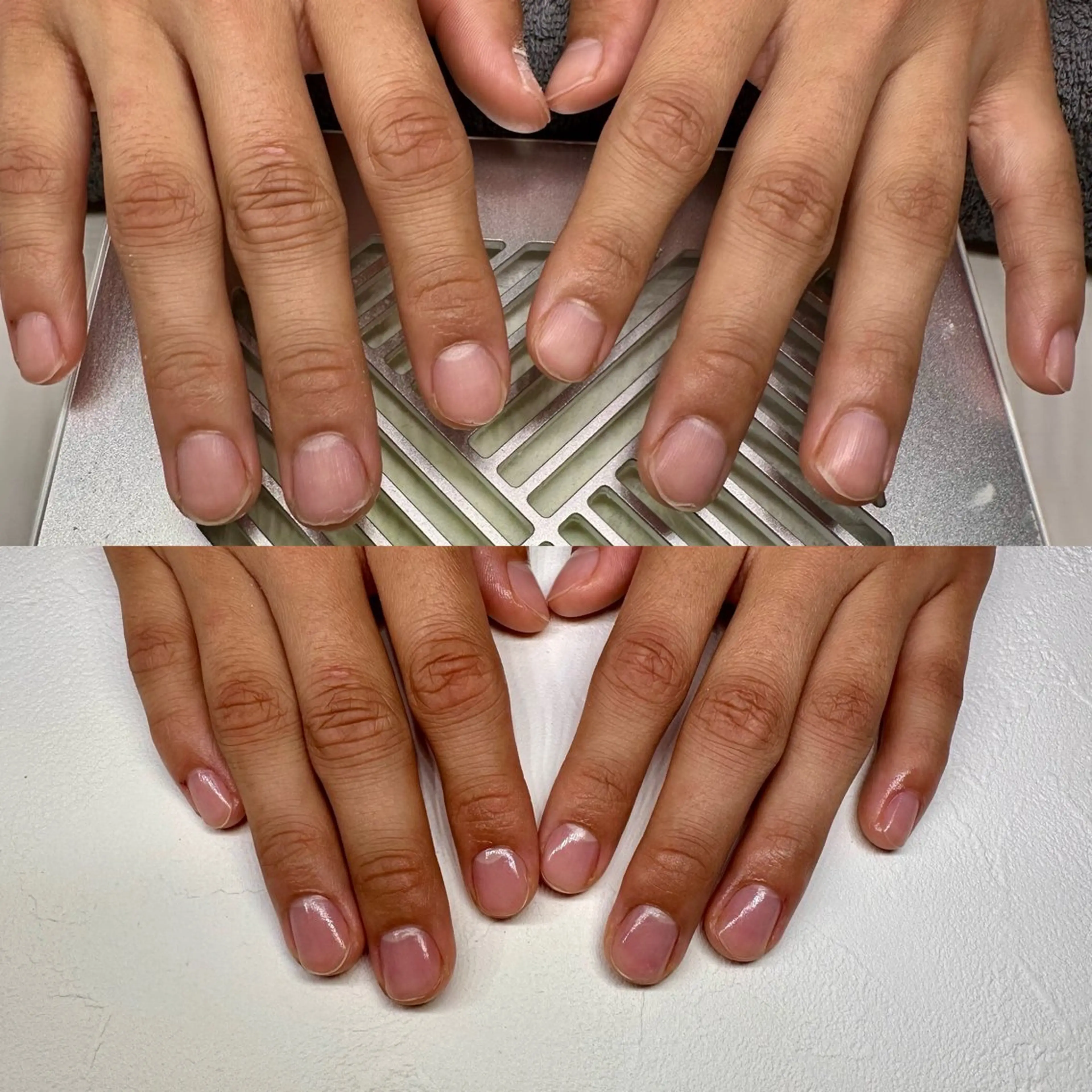 甘皮ケア、形整えの写真