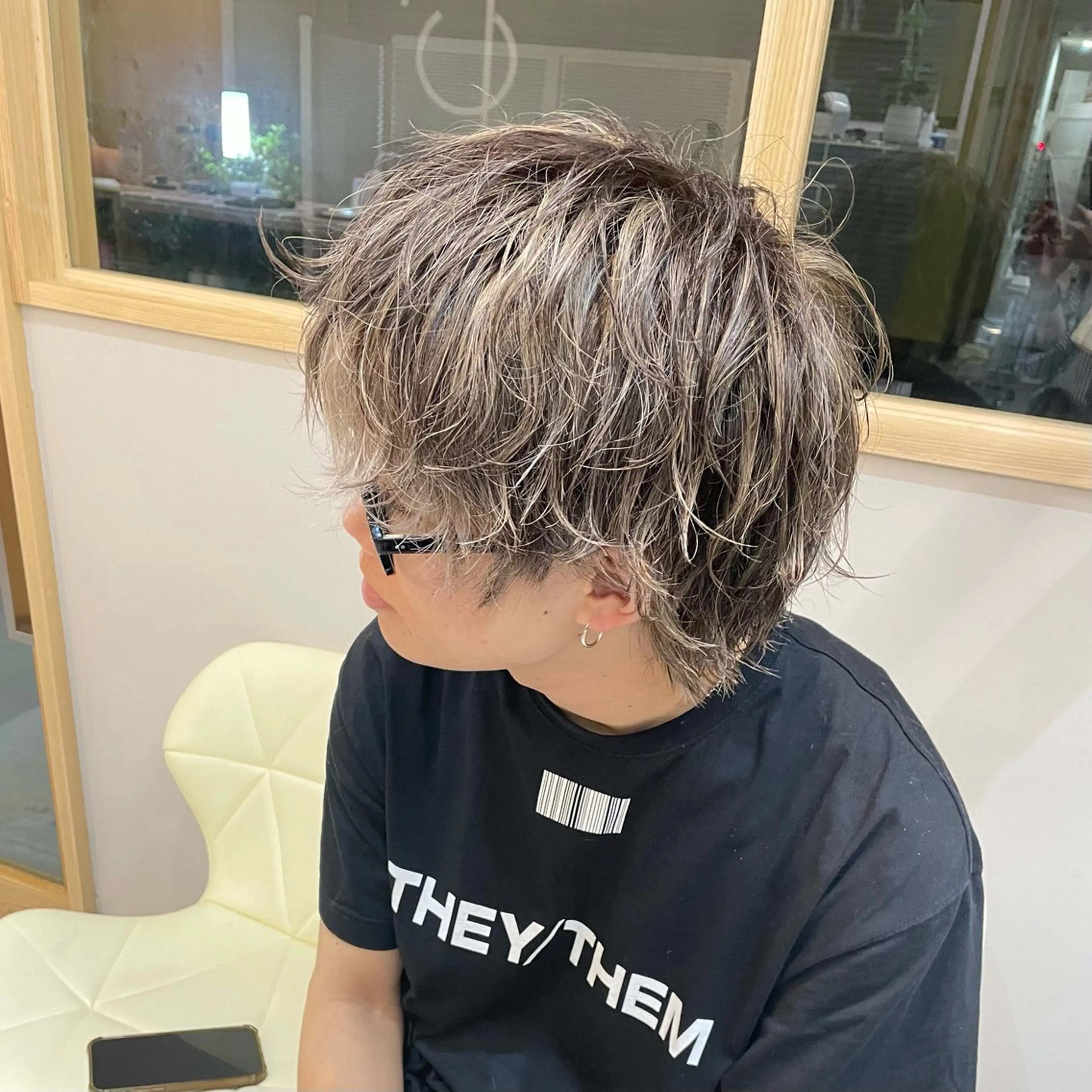 カラー メンズ カット ヘアカラー トリートメント cope'u moneのヘアスタイル