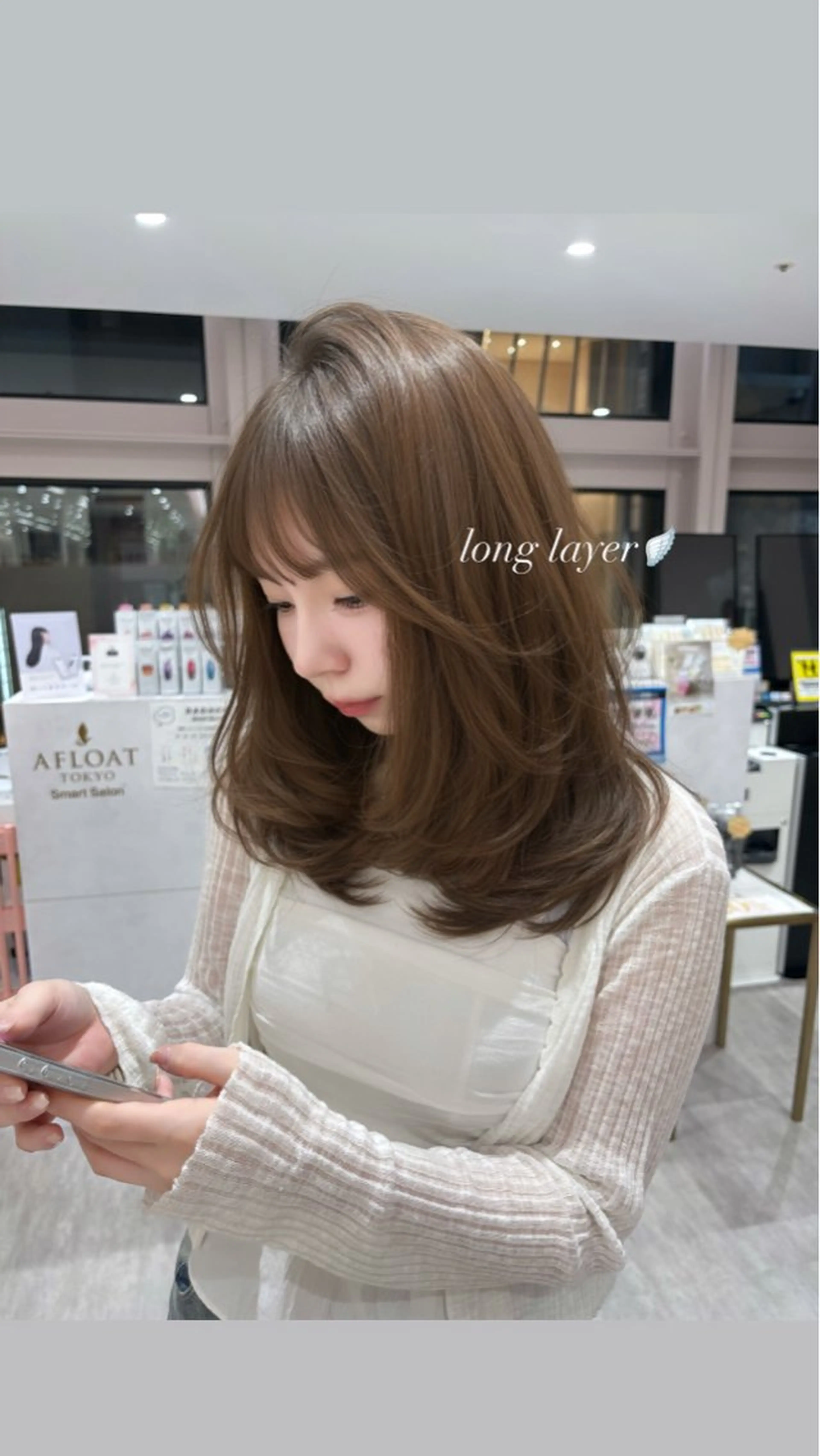 ロング Hazuki/ 韓国ヘア🇰🇷のヘアスタイル