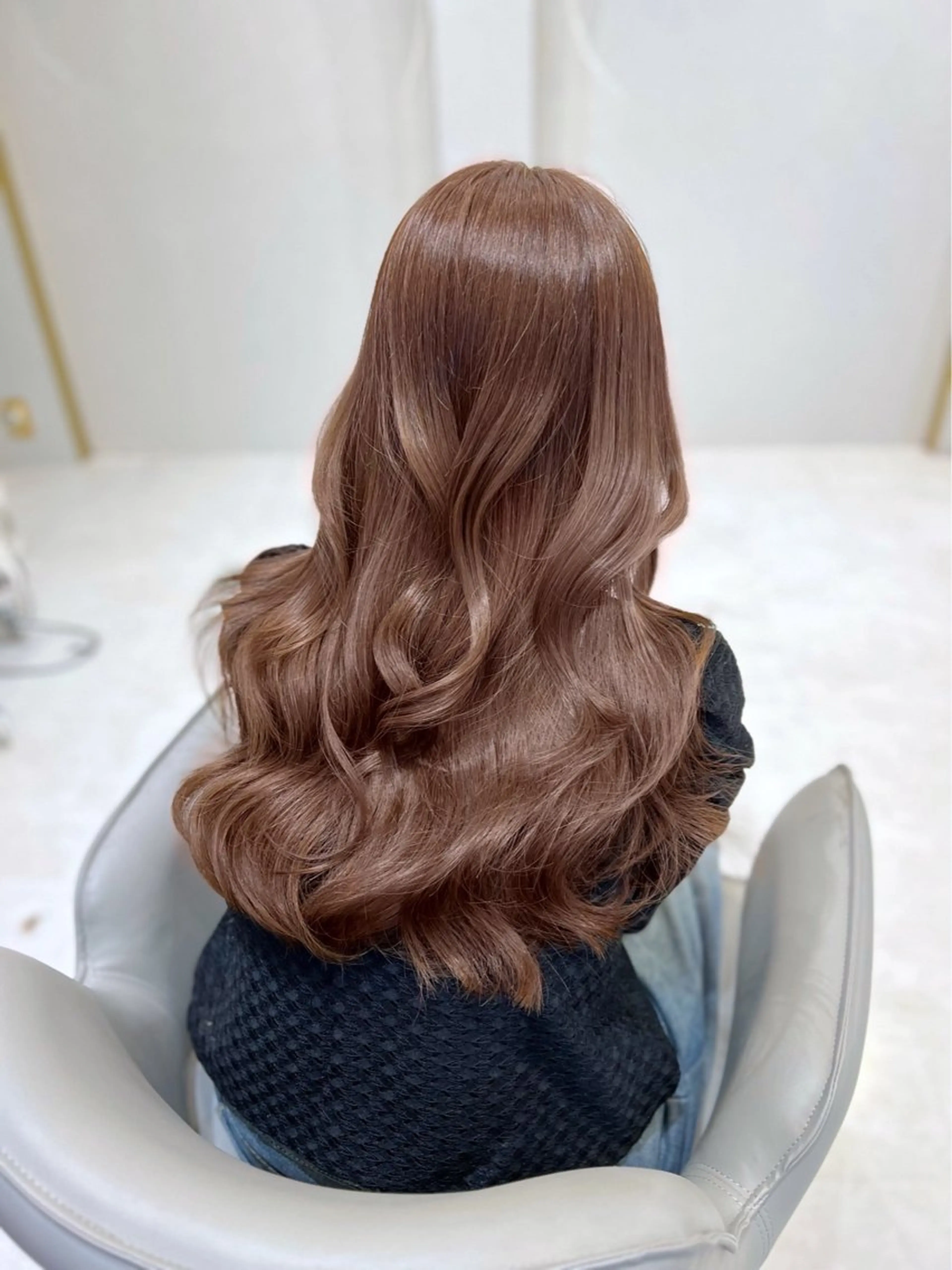 ロング カラー 🖤韓国･網紅 KOYUKI🖤のヘアスタイル