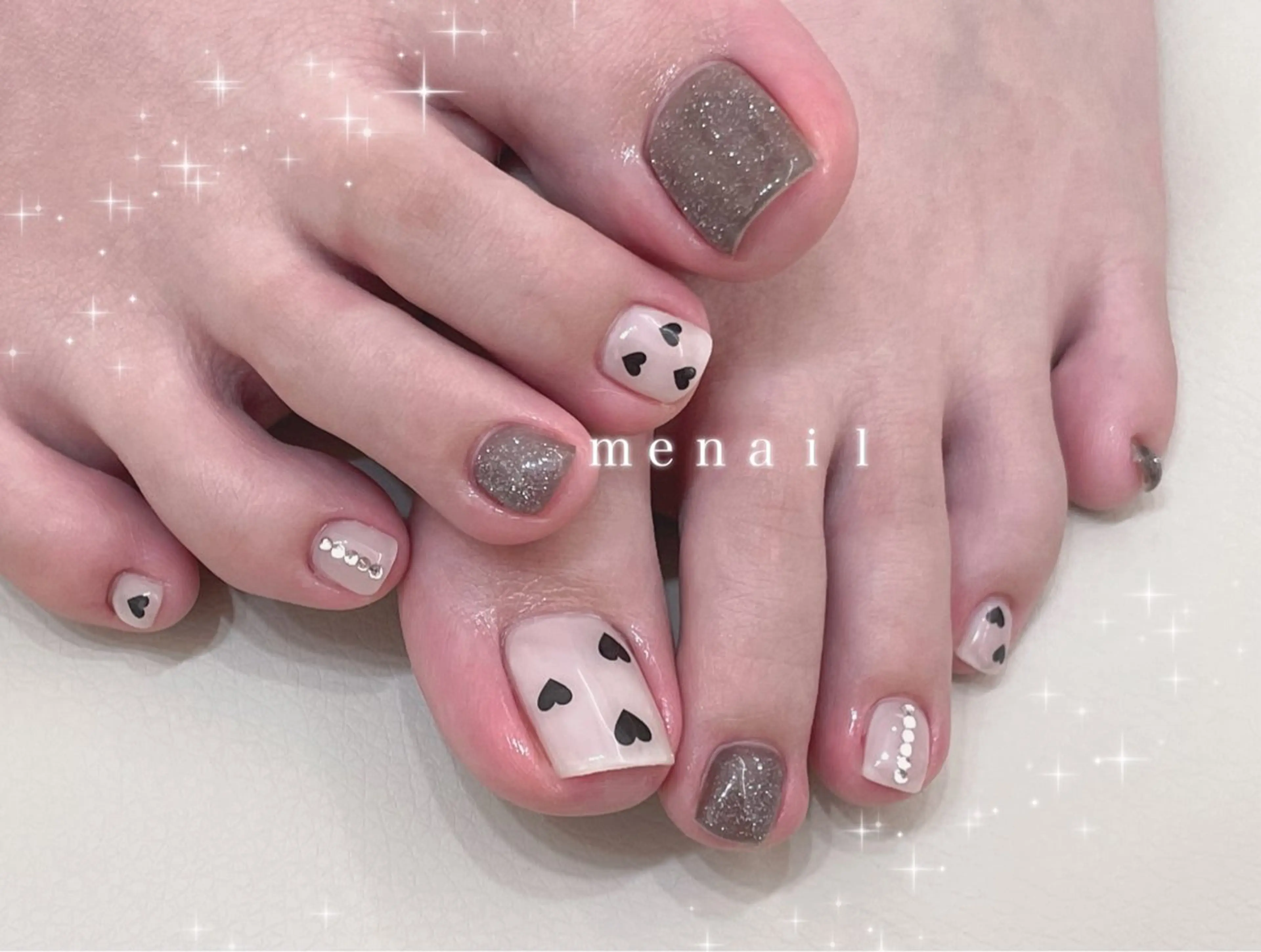 ネイル ハンドネイル フットネイル ＃ ｍｅのネイルデザイン