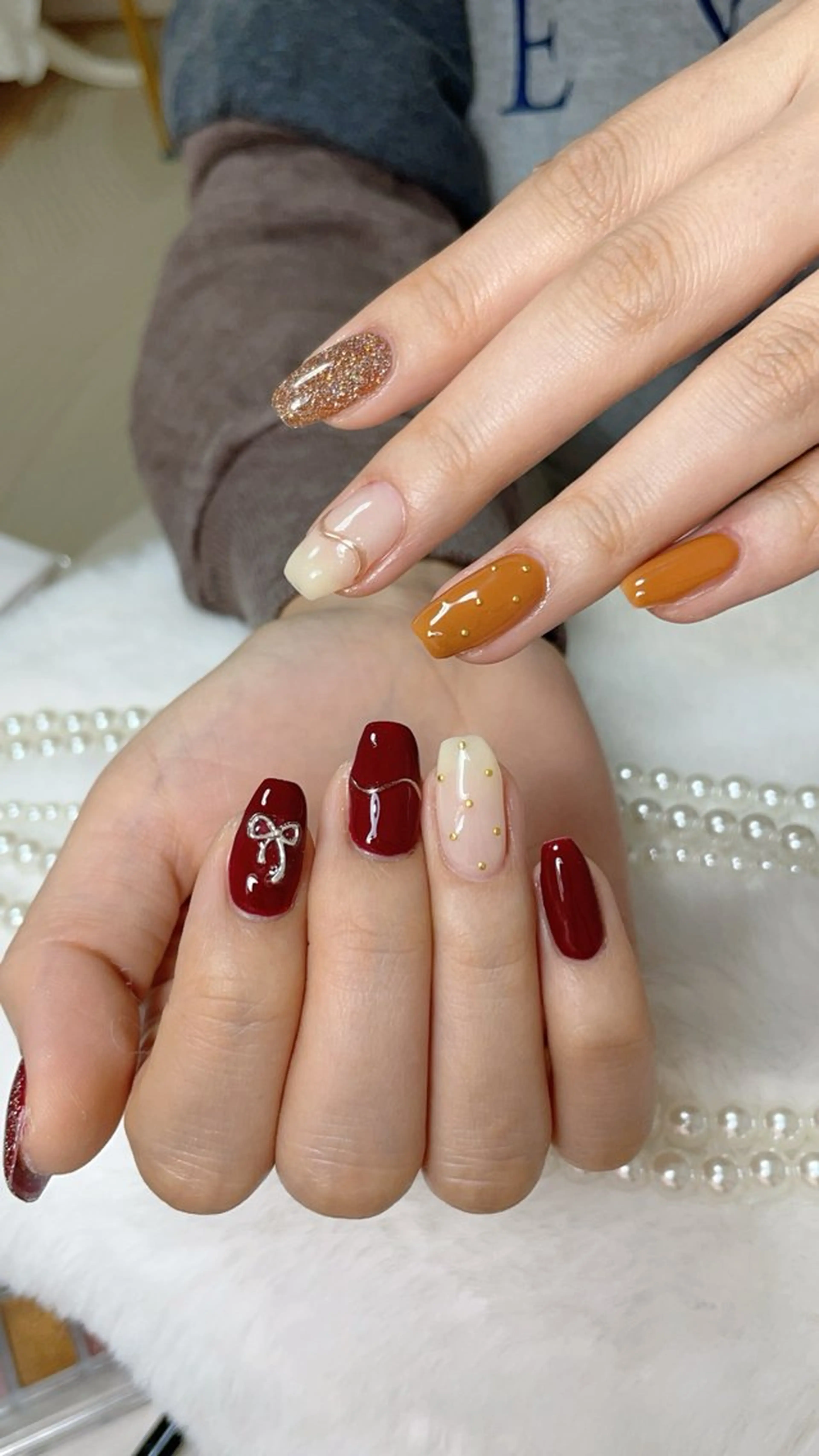 ネイル ハンドネイル ハンドケア Crystal Nailのネイルデザイン