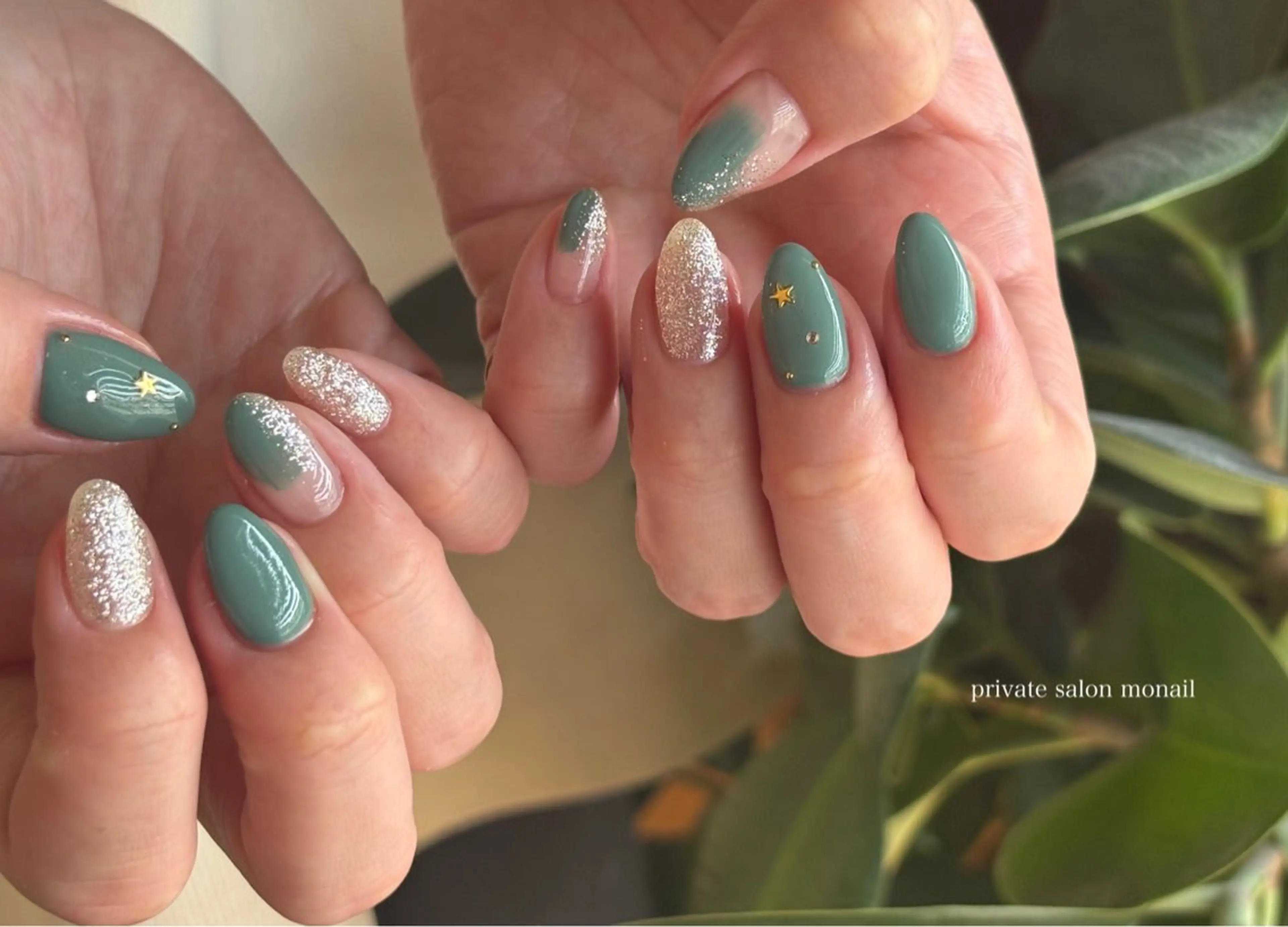 ネイル ハンドネイル nail salon monailのネイルデザイン