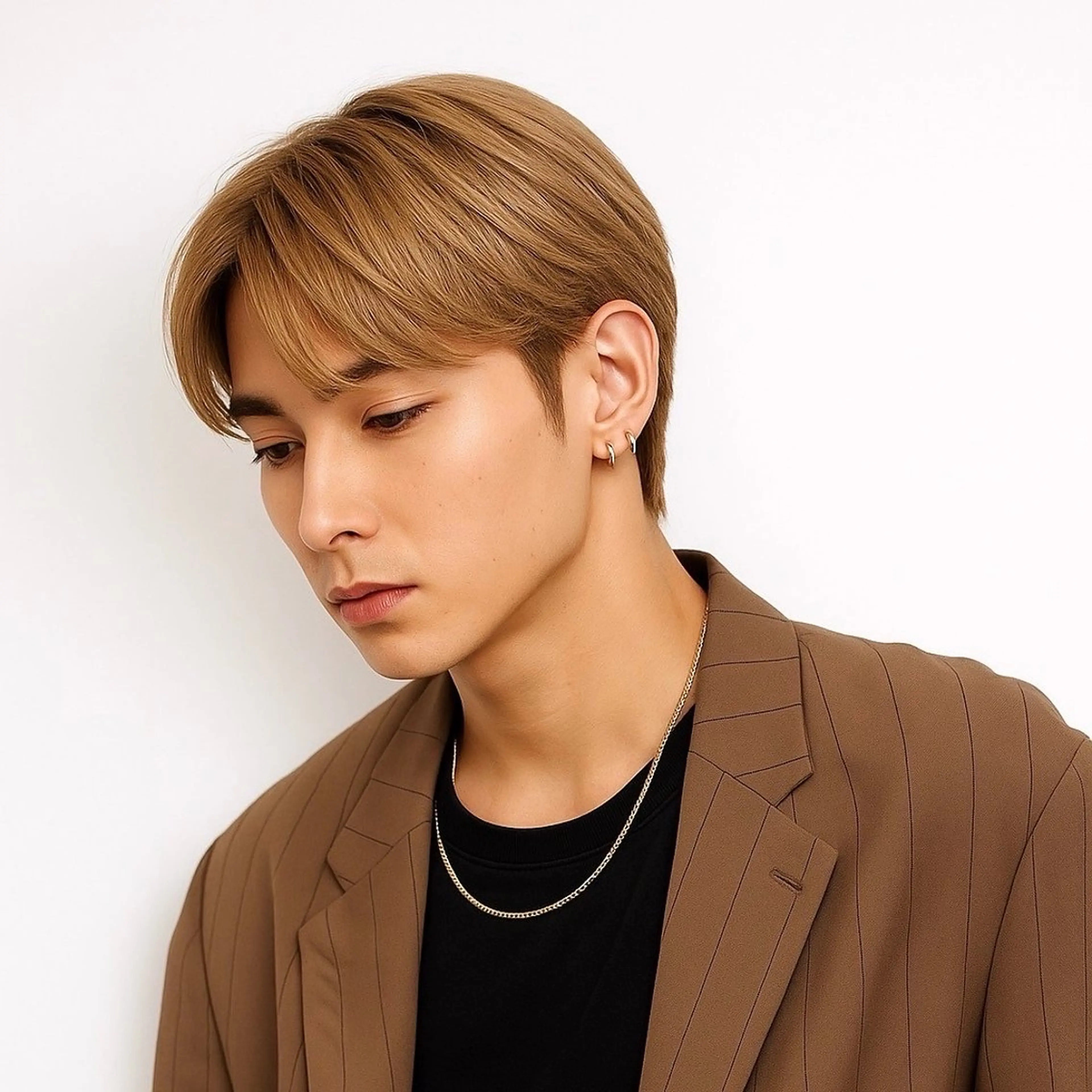 ショート カラー メンズ カット ヘアカラー miel hair所属・新宿メンズヘア No.1店長松澤のヘアスタイル