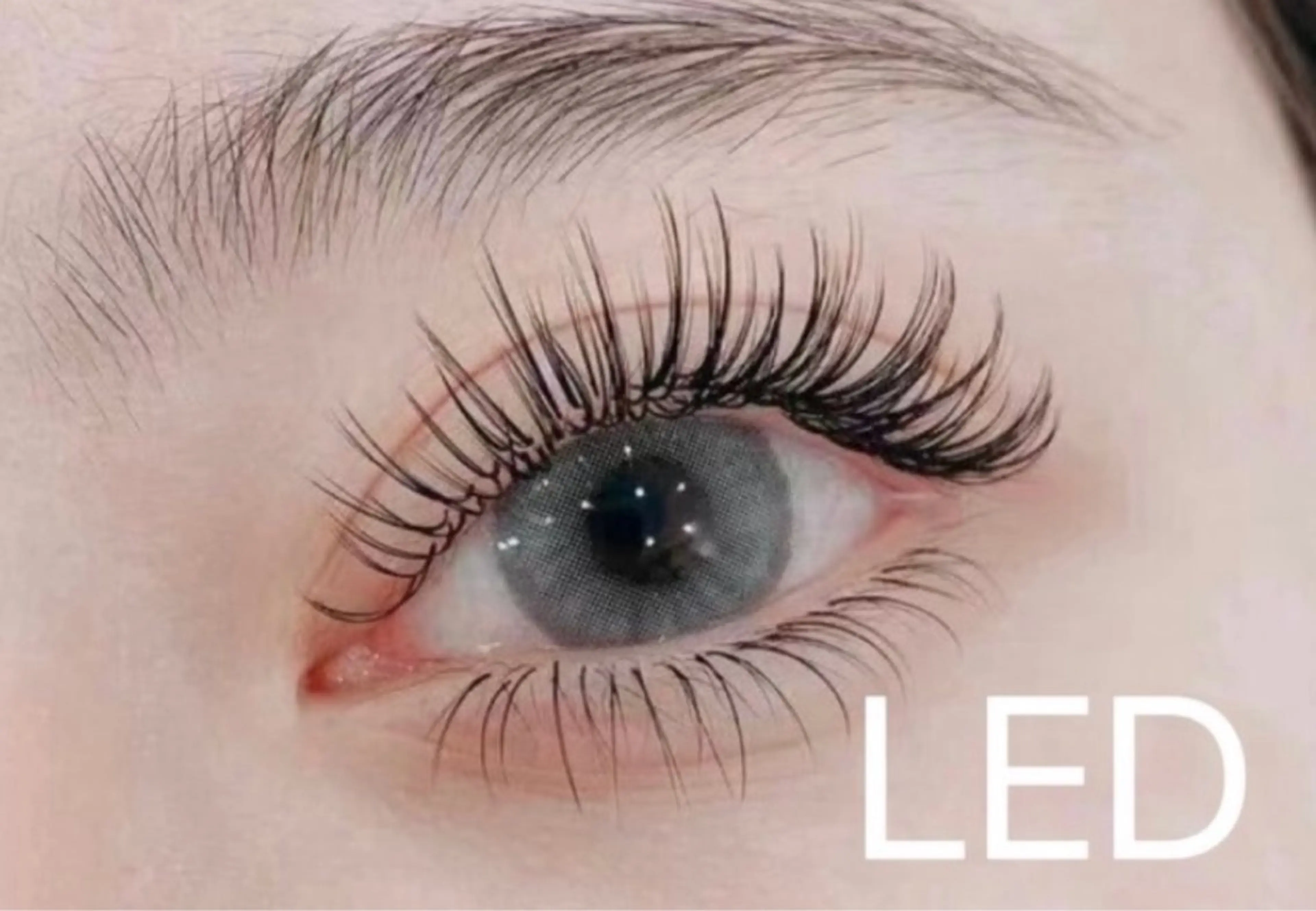 最新次世代LEDエクステ★】フラットラッシュ120本¥6000の写真