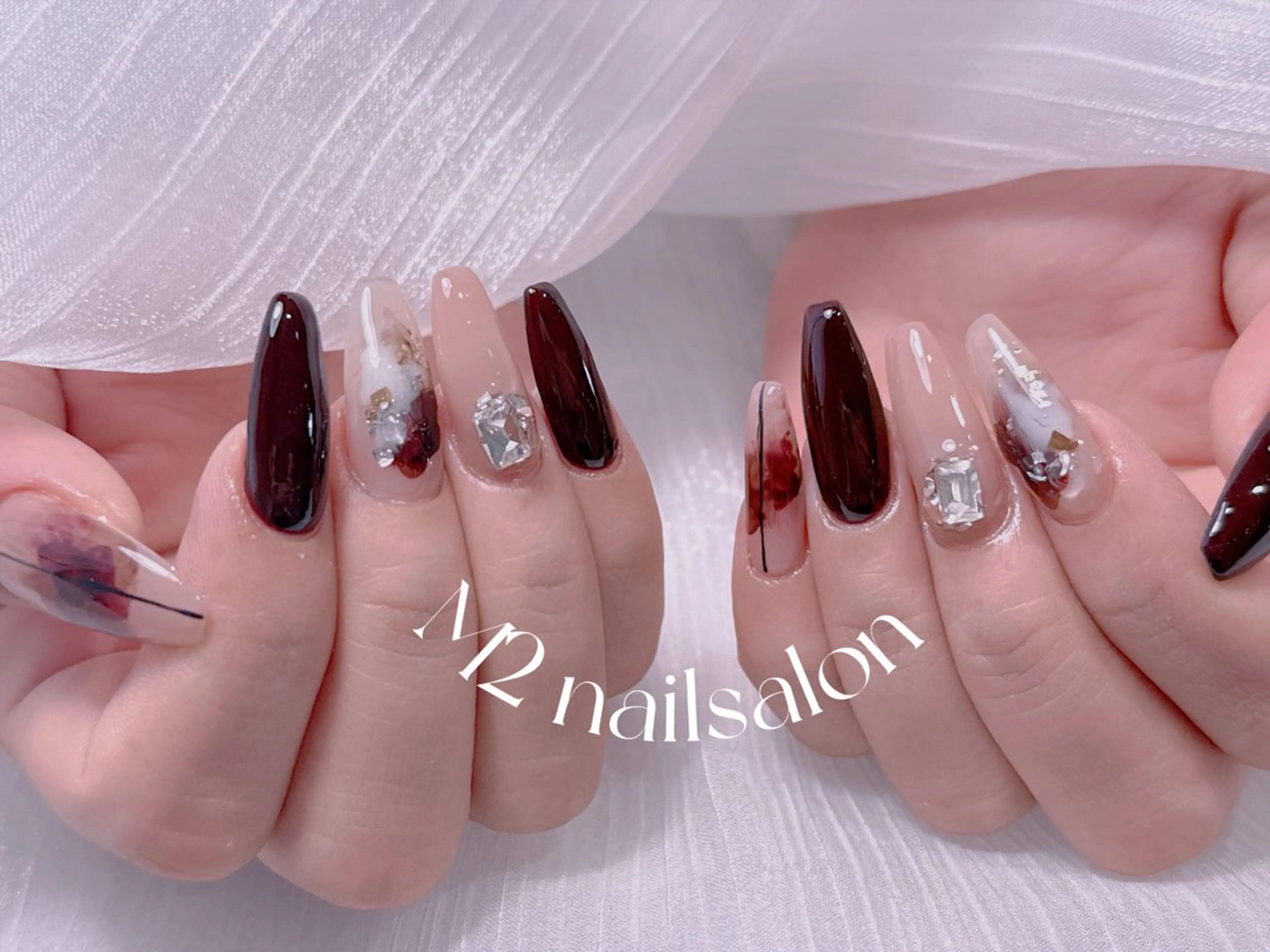 ネイル 長さだし専門店 M2　rikaのネイルデザイン