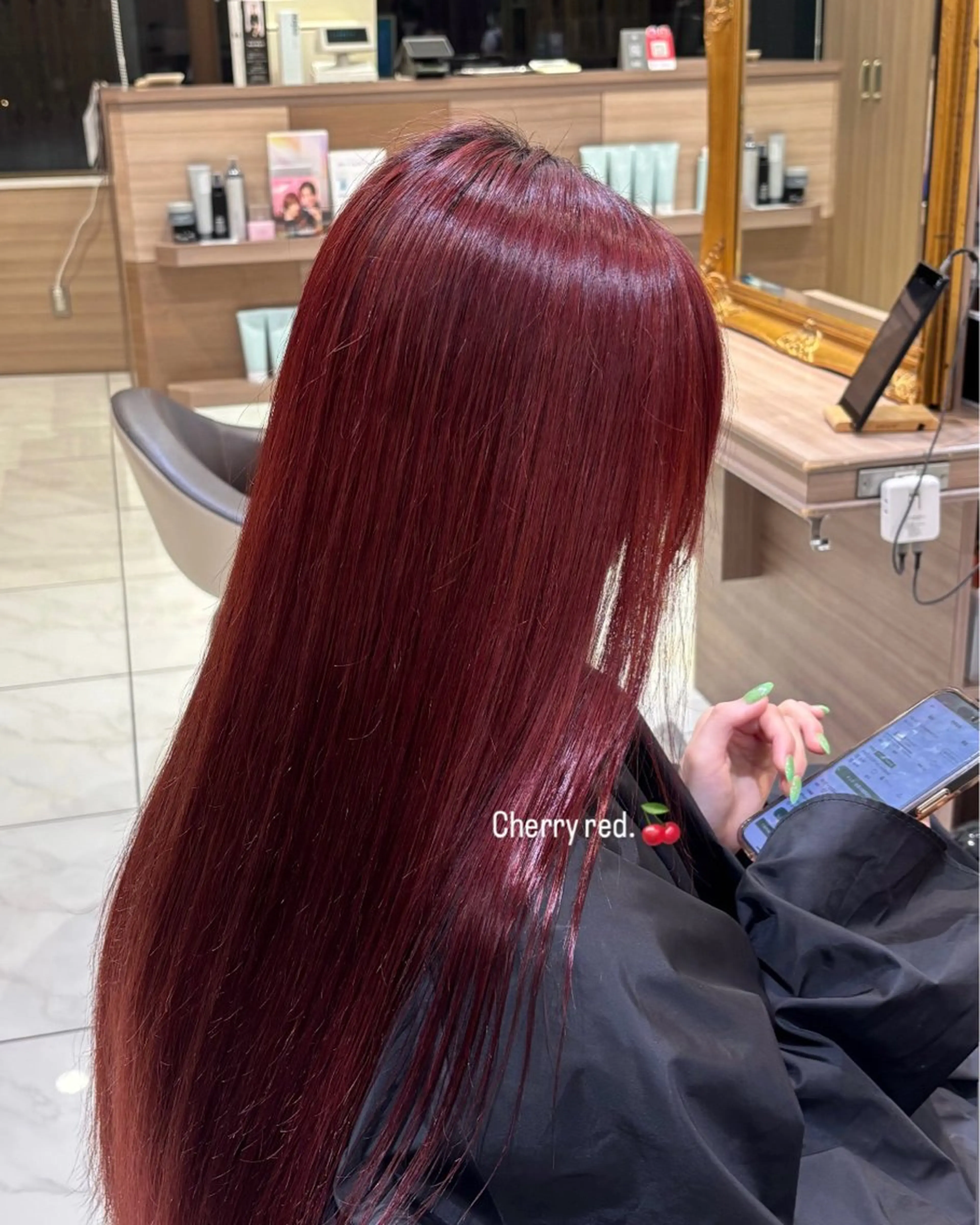 ブリーチ根元リタッチ（1~4cm）＋カラー＋トリートメントの写真