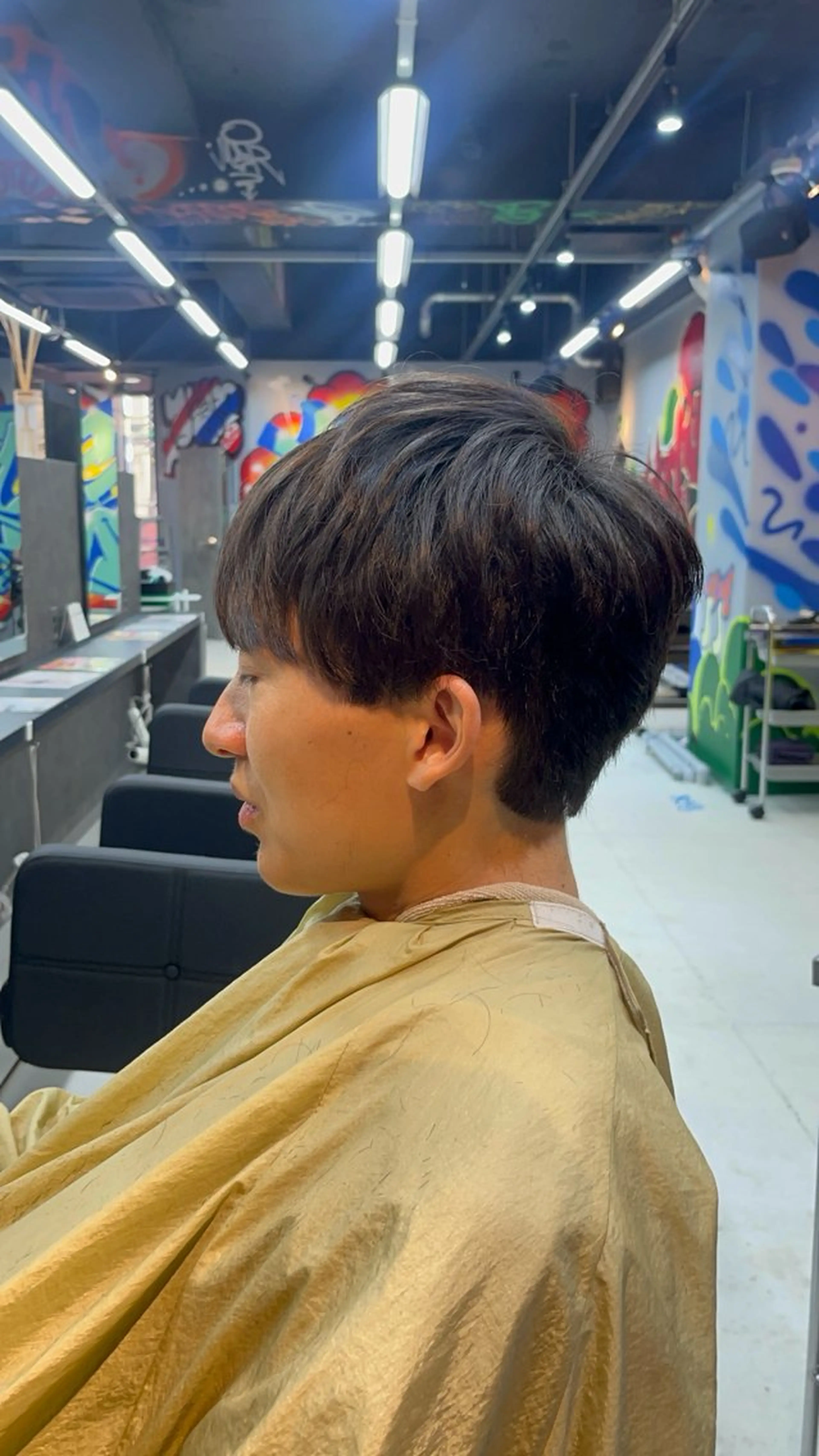 ショート メンズ 🌀メンズパーマ🌀 小林裕花のヘアスタイル