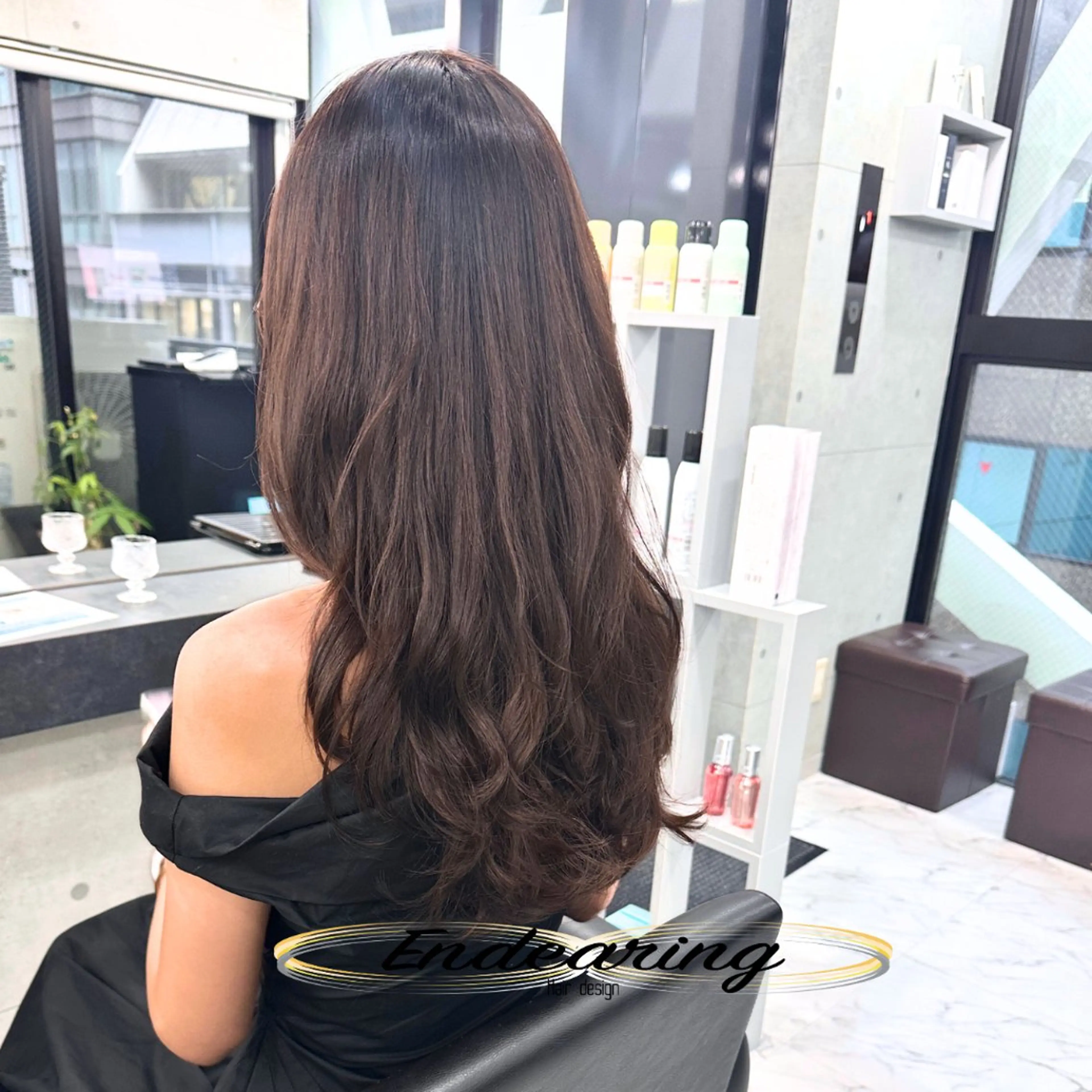 パーマ デジタルパーマ カット パーマ Endearing 銀座/レイヤーカットのヘアスタイル