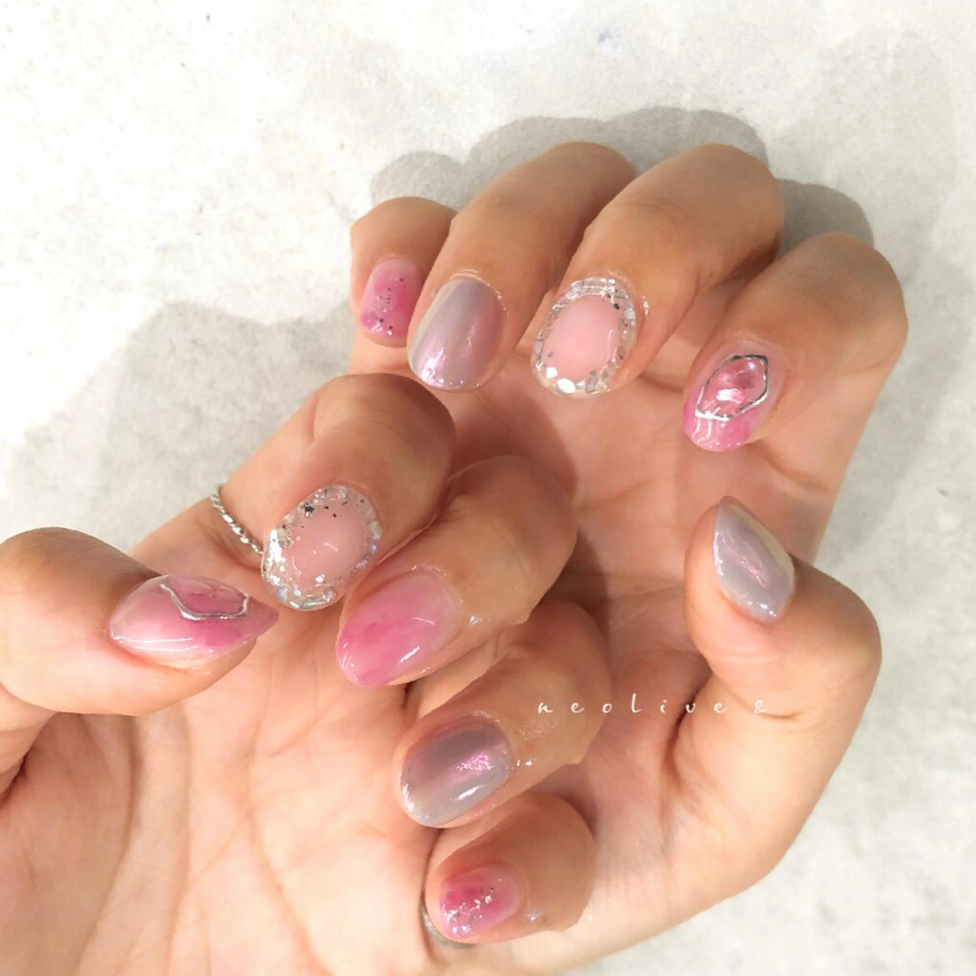 ネイル Yuriko Omi パラジェル/渋谷のネイルデザイン