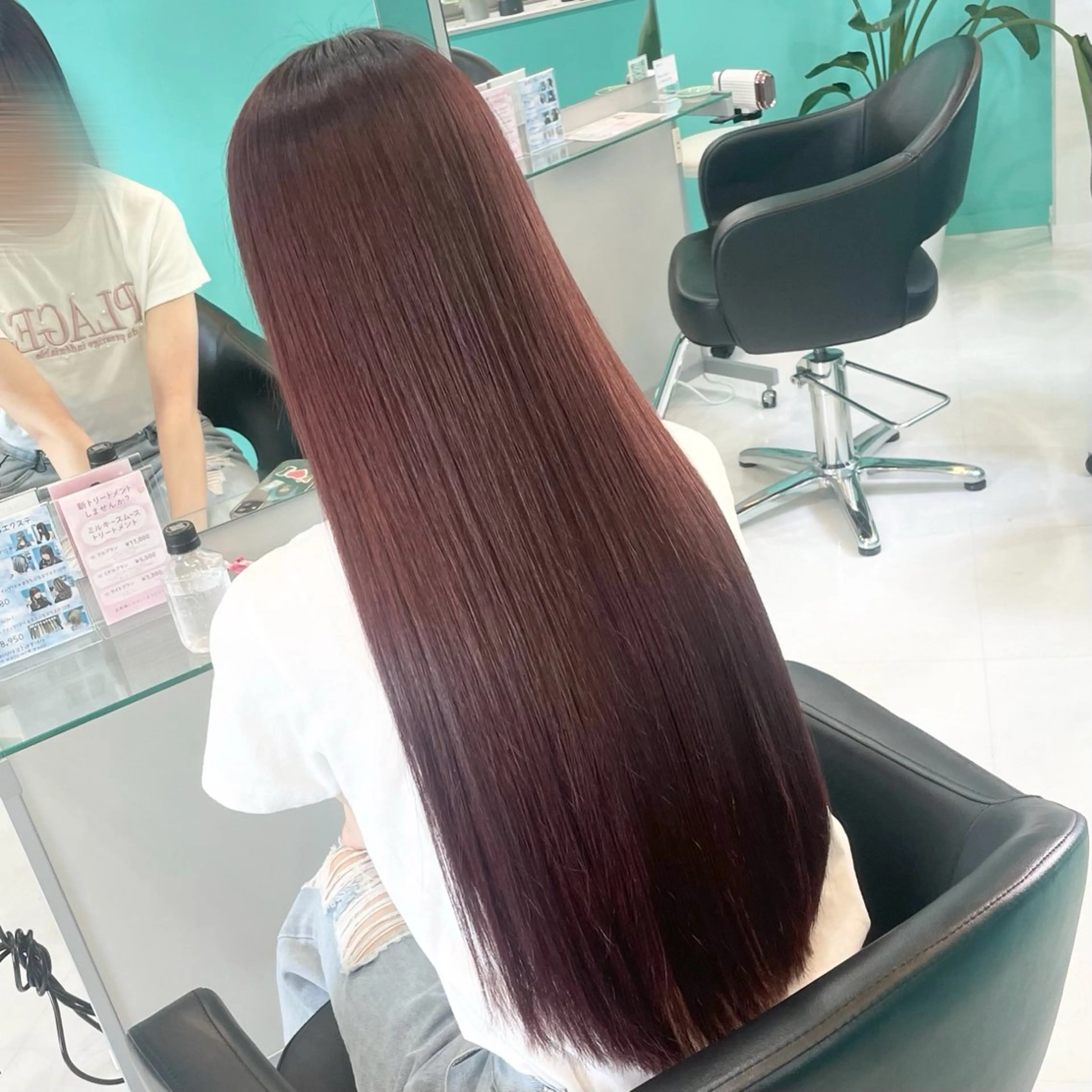 ロング カラー 髪質改善 トリートメント デザインカラー/ ボブ/Natsukiのヘアスタイル