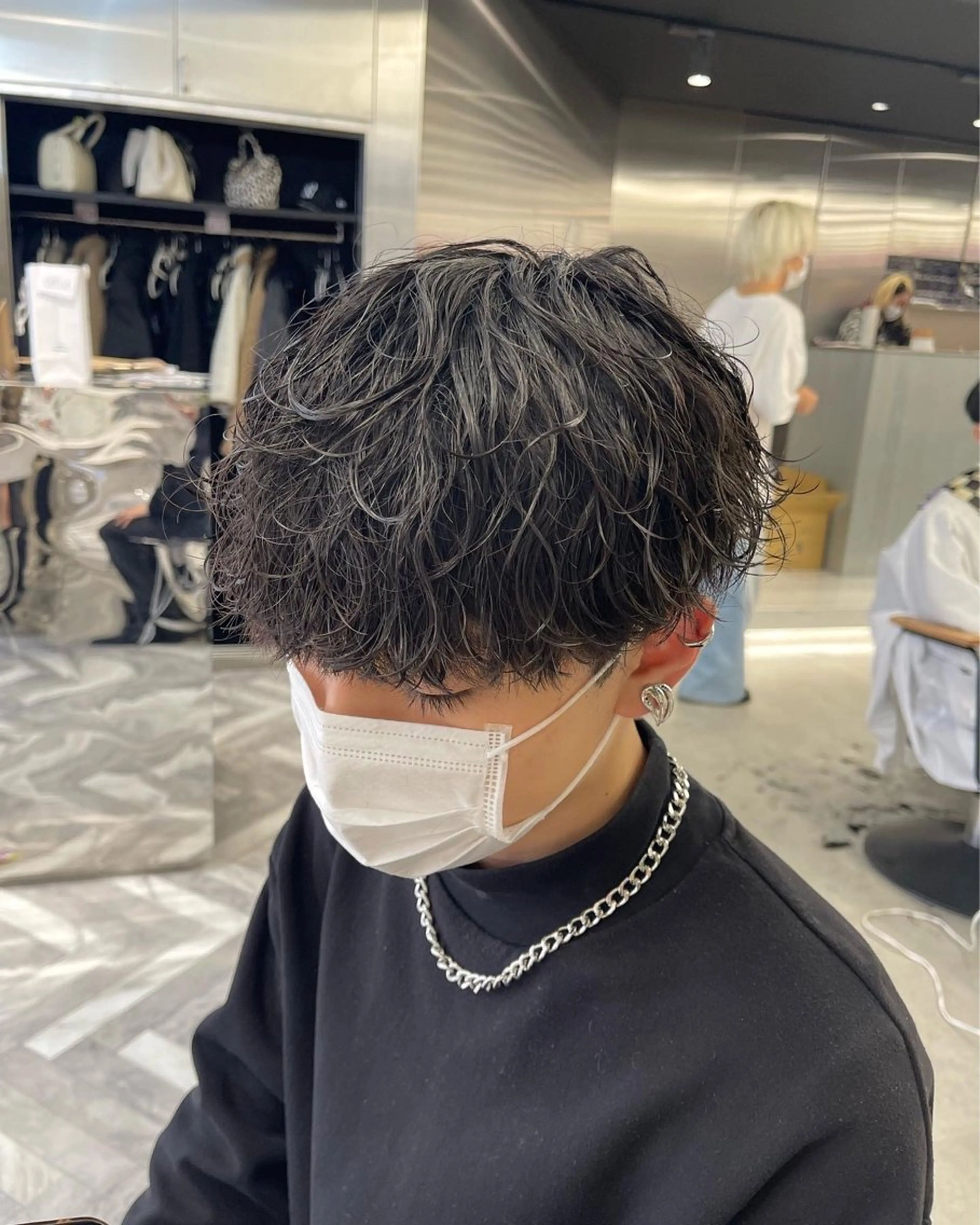 ショート メンズ 暖色/艶髪/ 透明感カラー/なおとのヘアスタイル