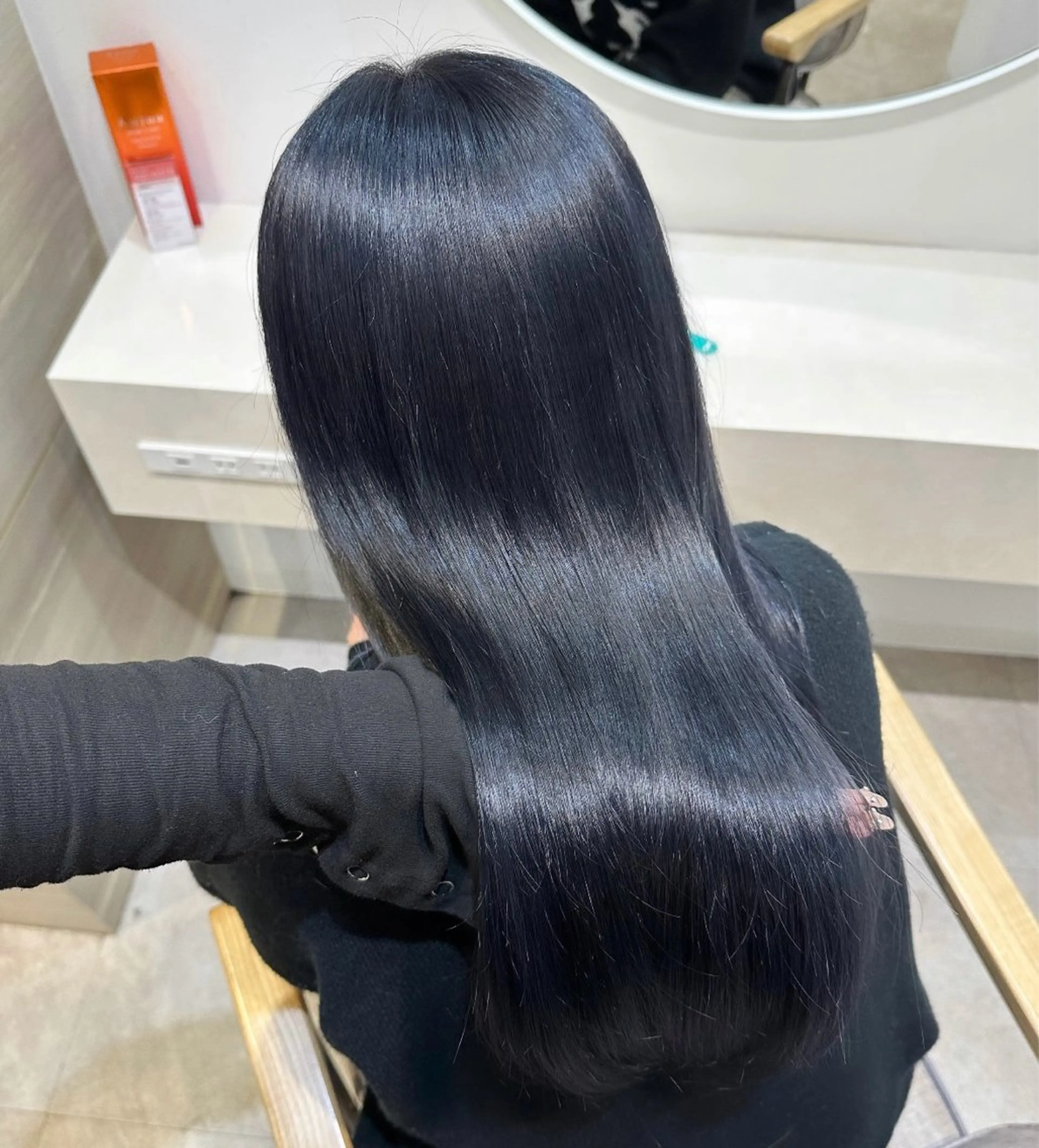 カラー 🎀sakura🎀 艶髪/韓国/ワンホンのヘアスタイル