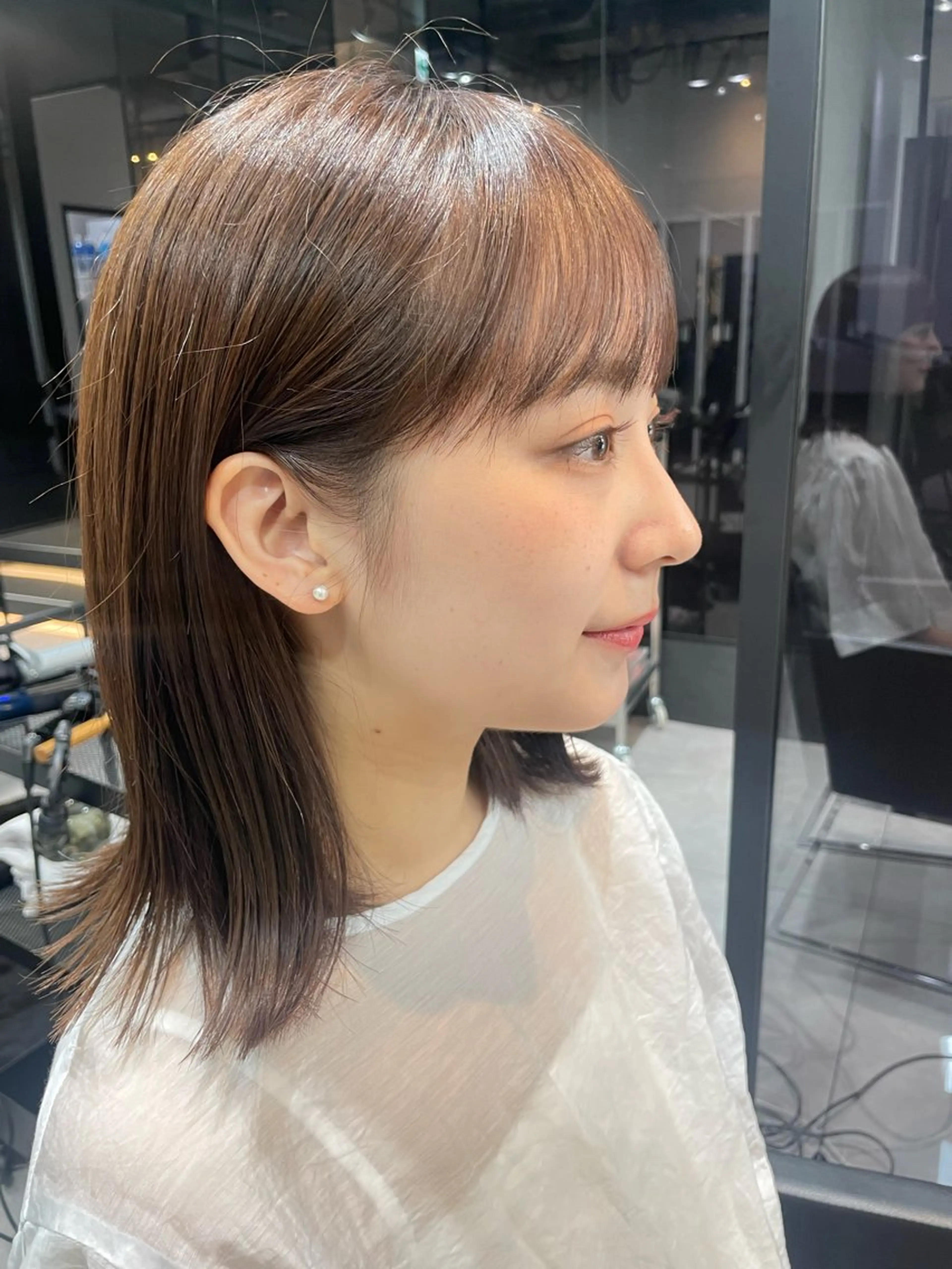 ミディアム 小田 桜のヘアスタイル