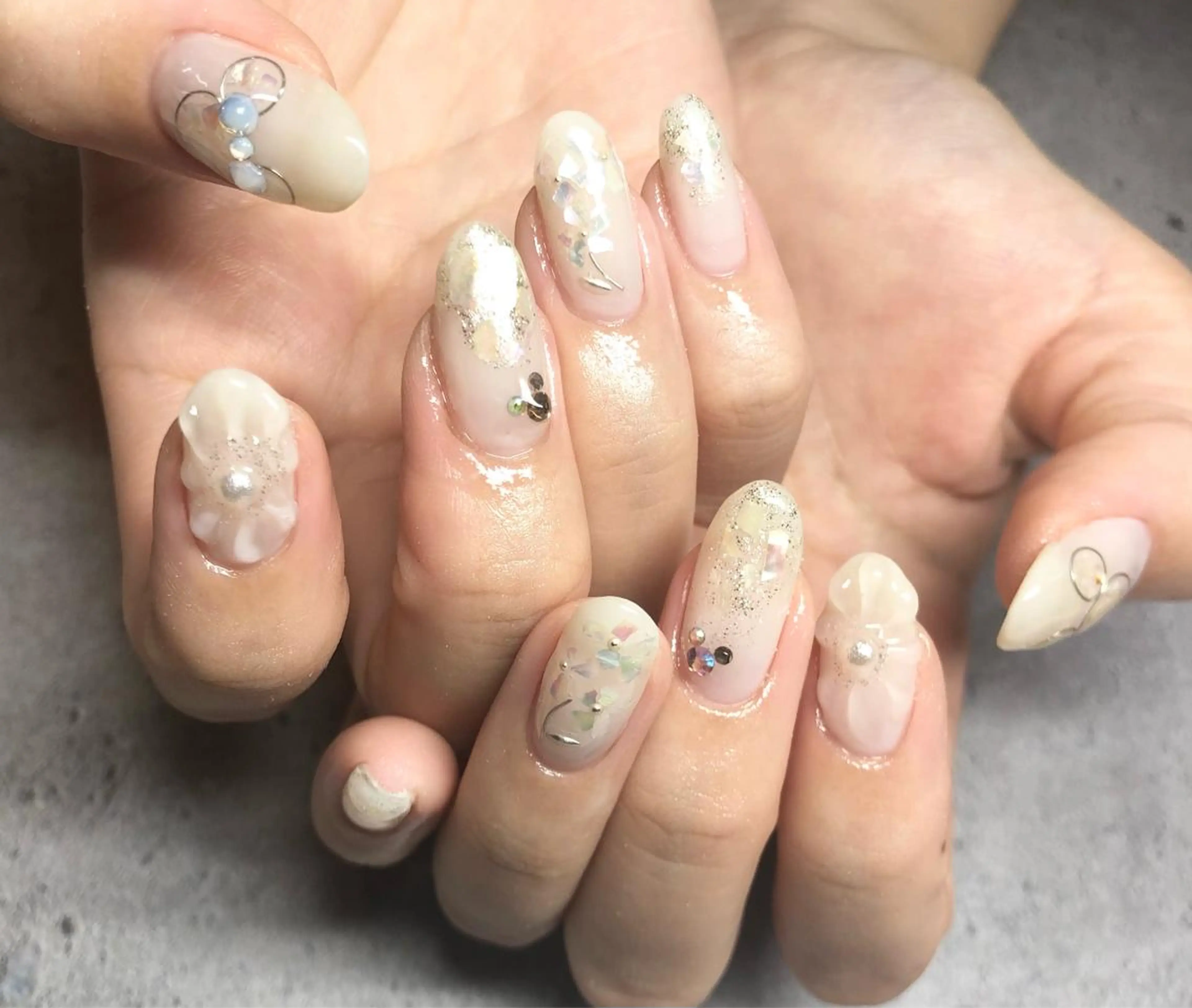 ネイル ブライダルネイル kimura kumikoのネイルデザイン
