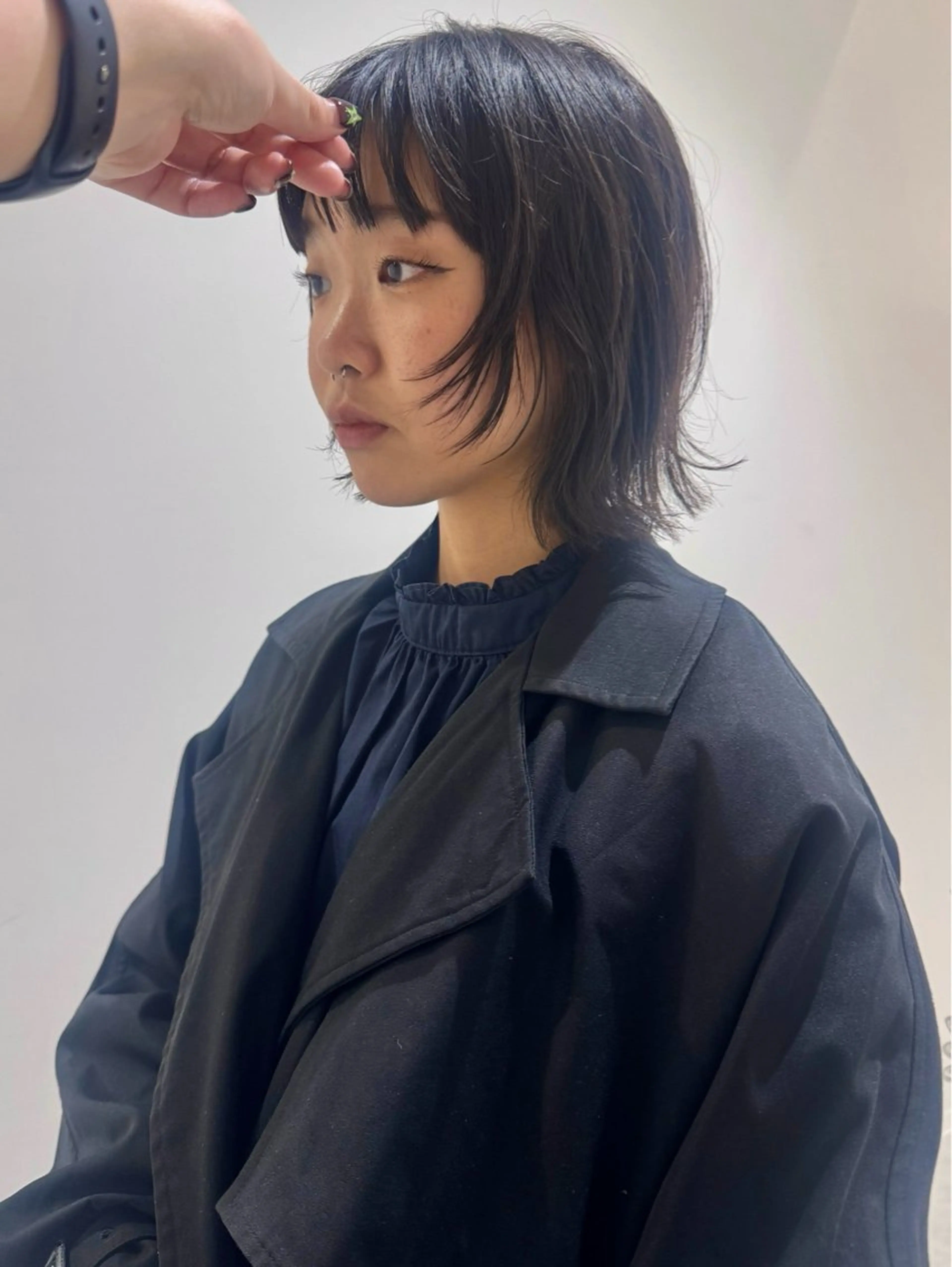 ミディアム カット 👔ボブ﹨髪質改善 ストレート🩳ももかのヘアスタイル