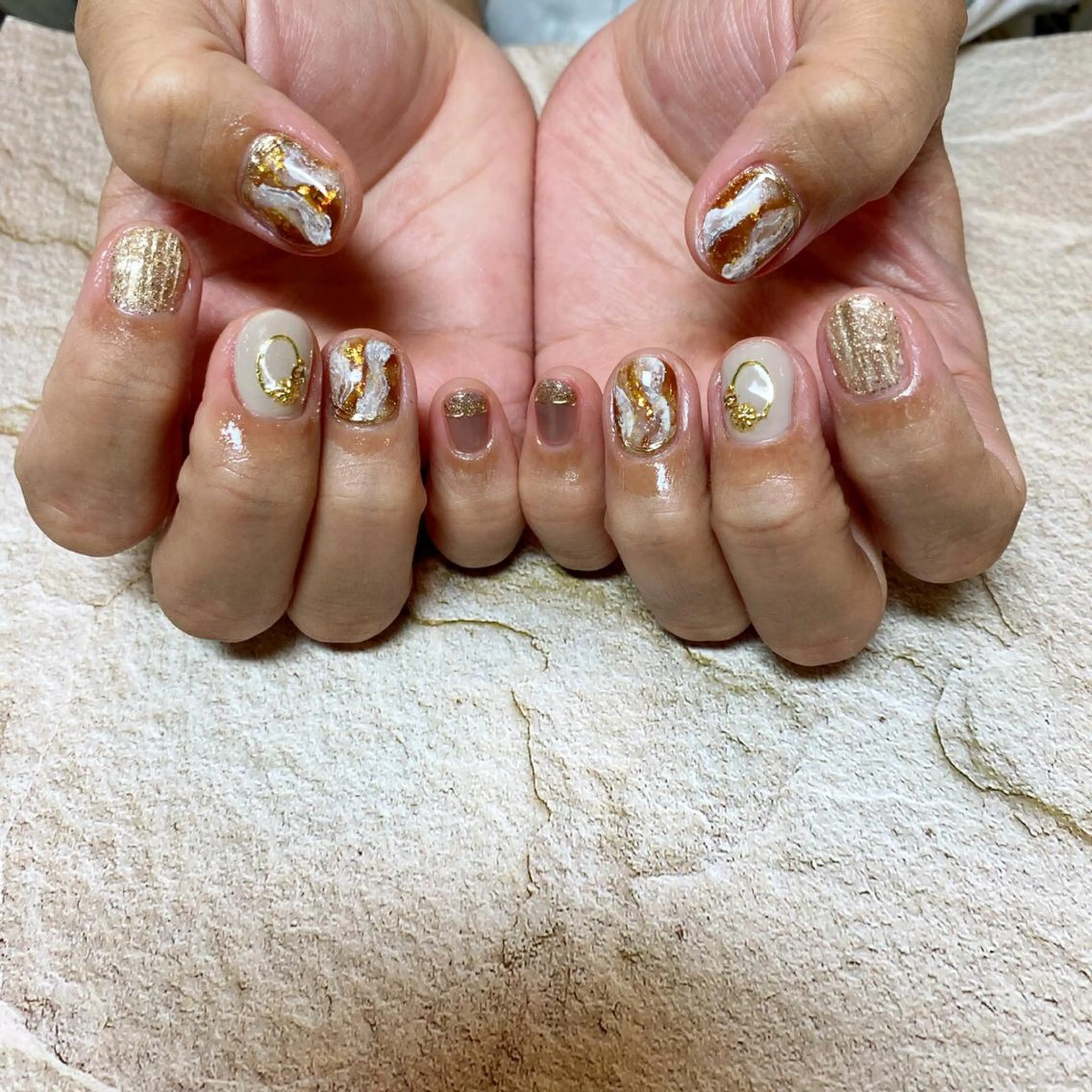 ネイル 與儀 知佳のネイルデザイン