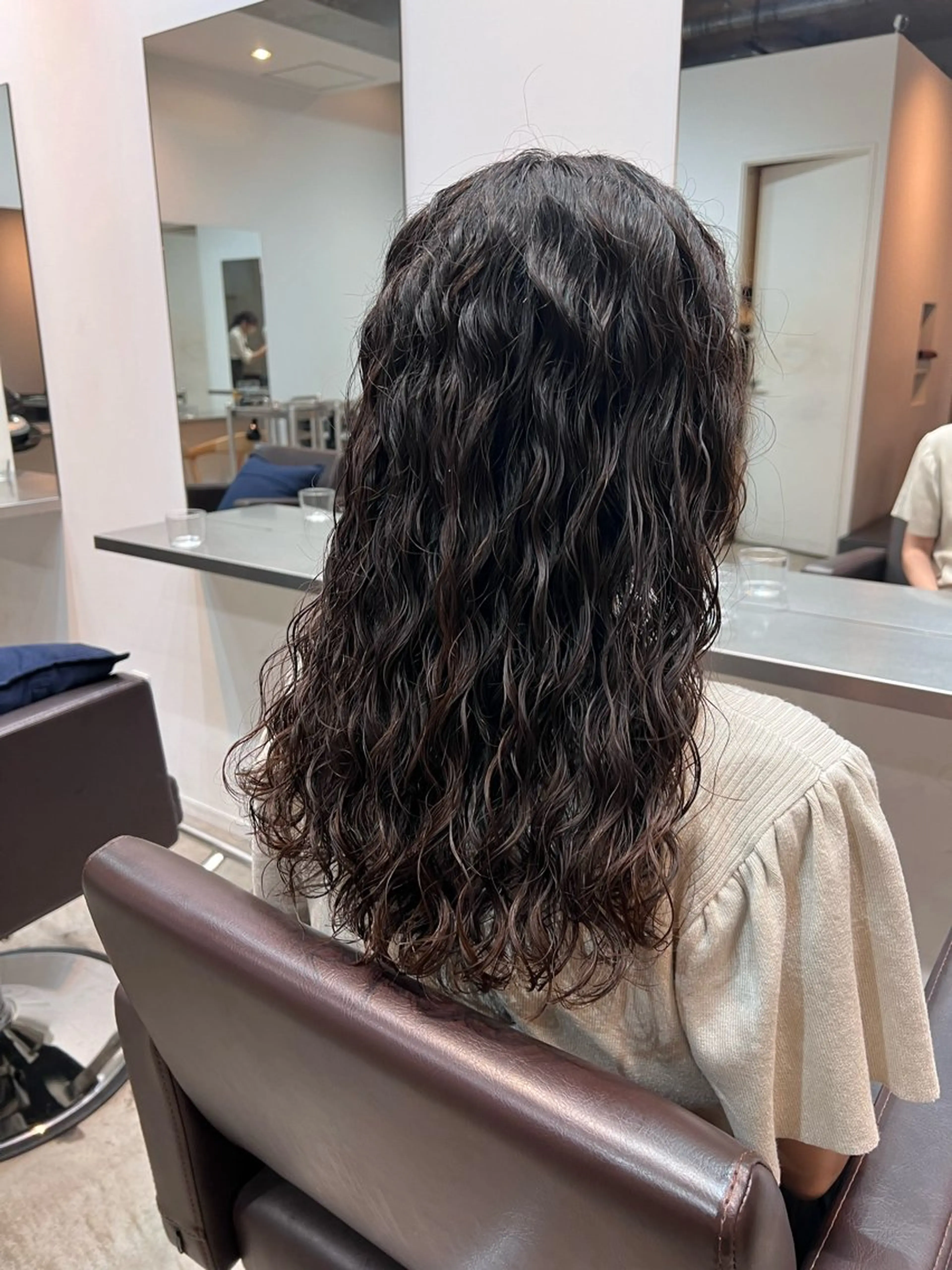 ロング カット パーマ トリートメント デジタルパーマ/ ウェーブパーマ/神野のヘアスタイル