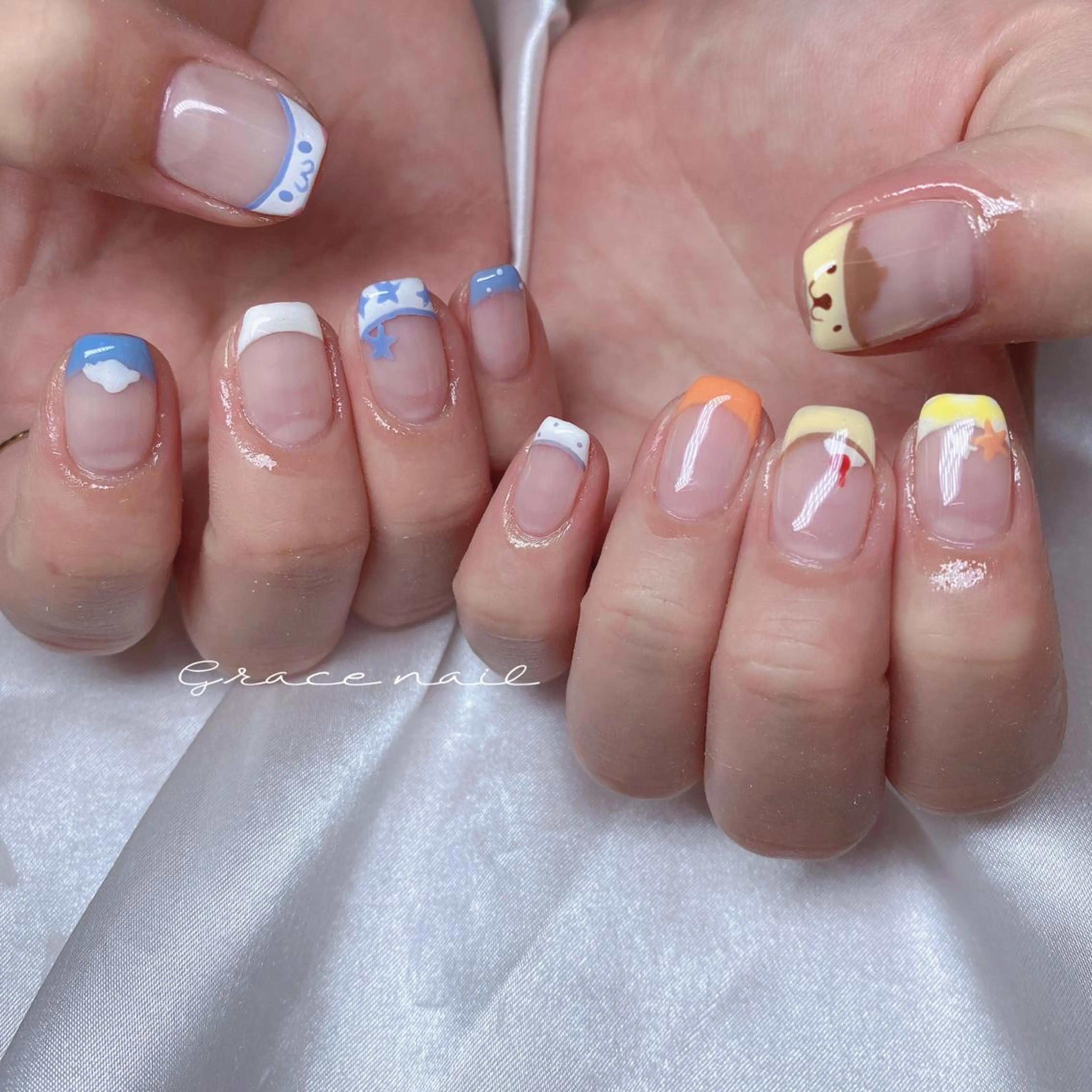 ネイル ハンドネイル ☆*｡Grace Nail｡*☆のネイルデザイン