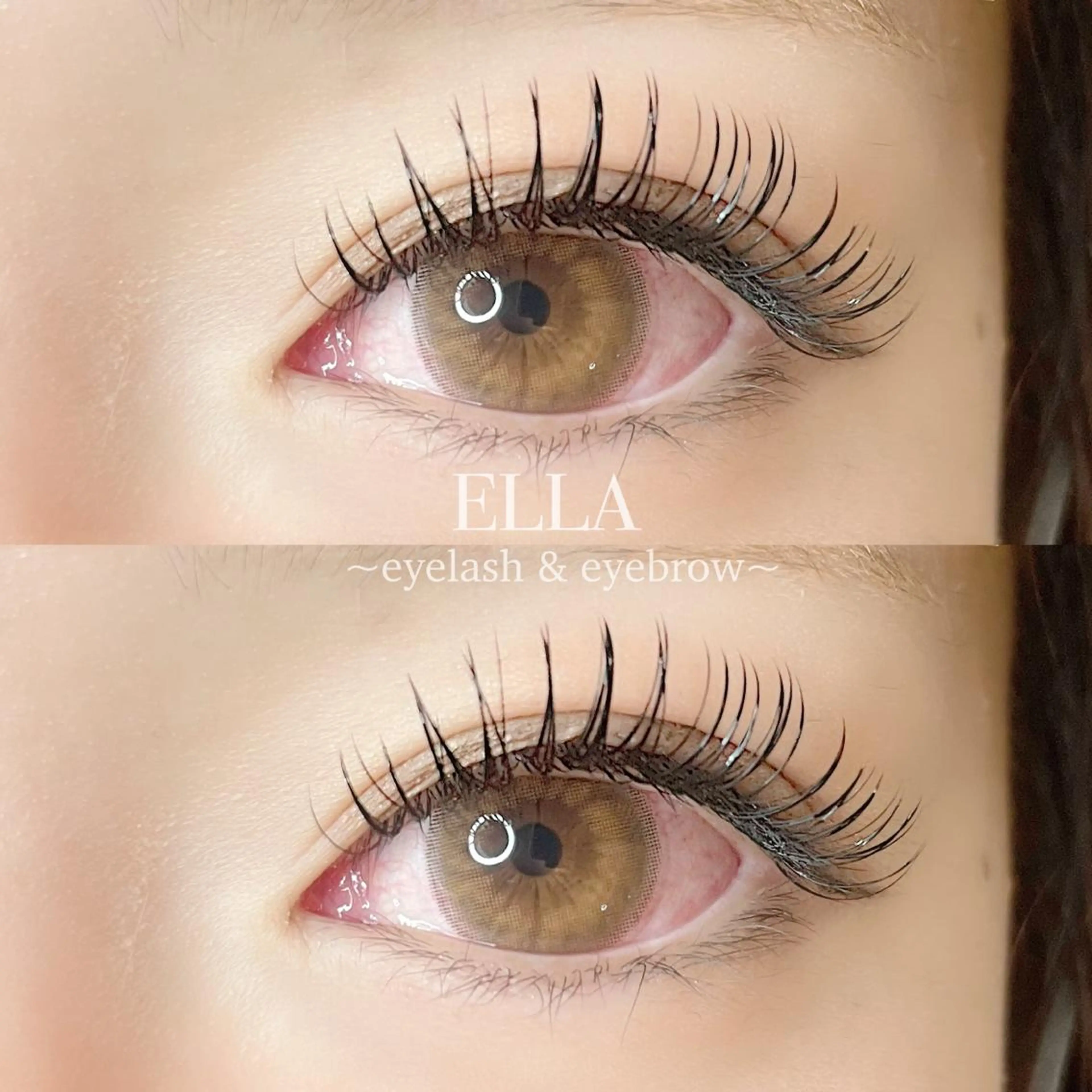 マツエク・マツパ Cカール フラットラッシュ マツエク ELLA 菊地のマツエク・マツパデザイン