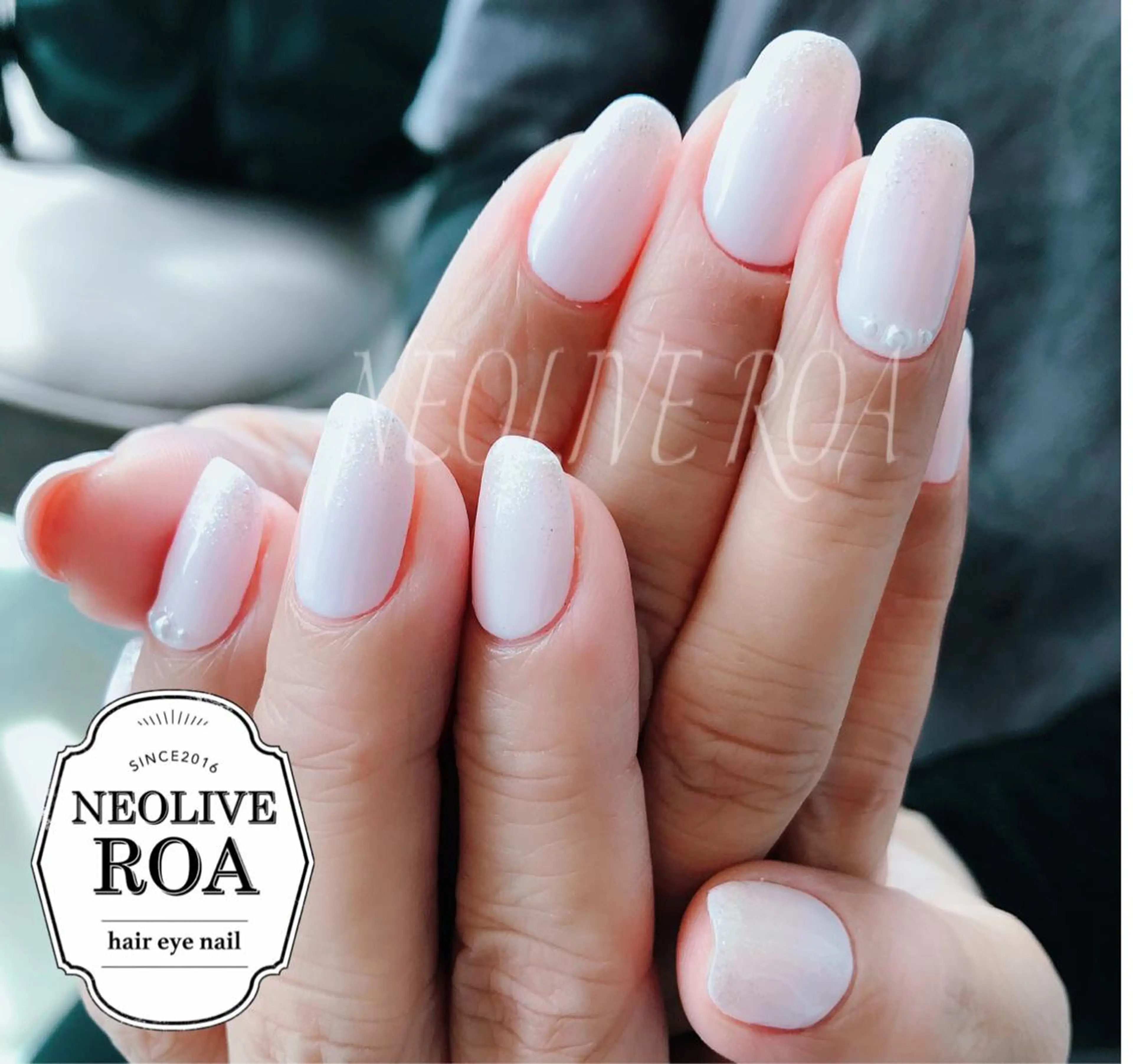 ネイル ラメ(グリッター) ワンカラーネイル Nail by selenのネイルデザイン