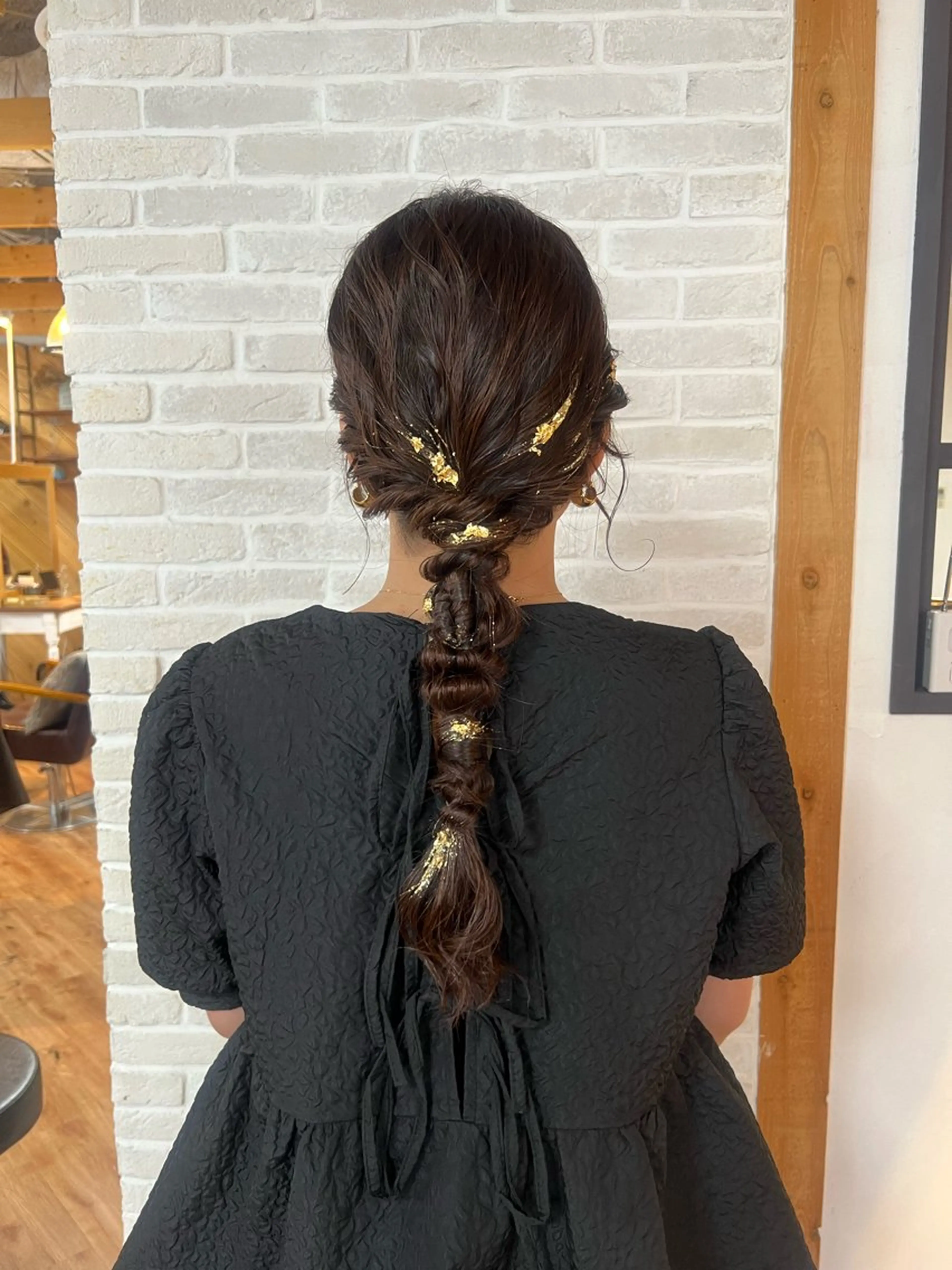 ロング ヘアアレンジ デート Topstylist YUKIのヘアスタイル