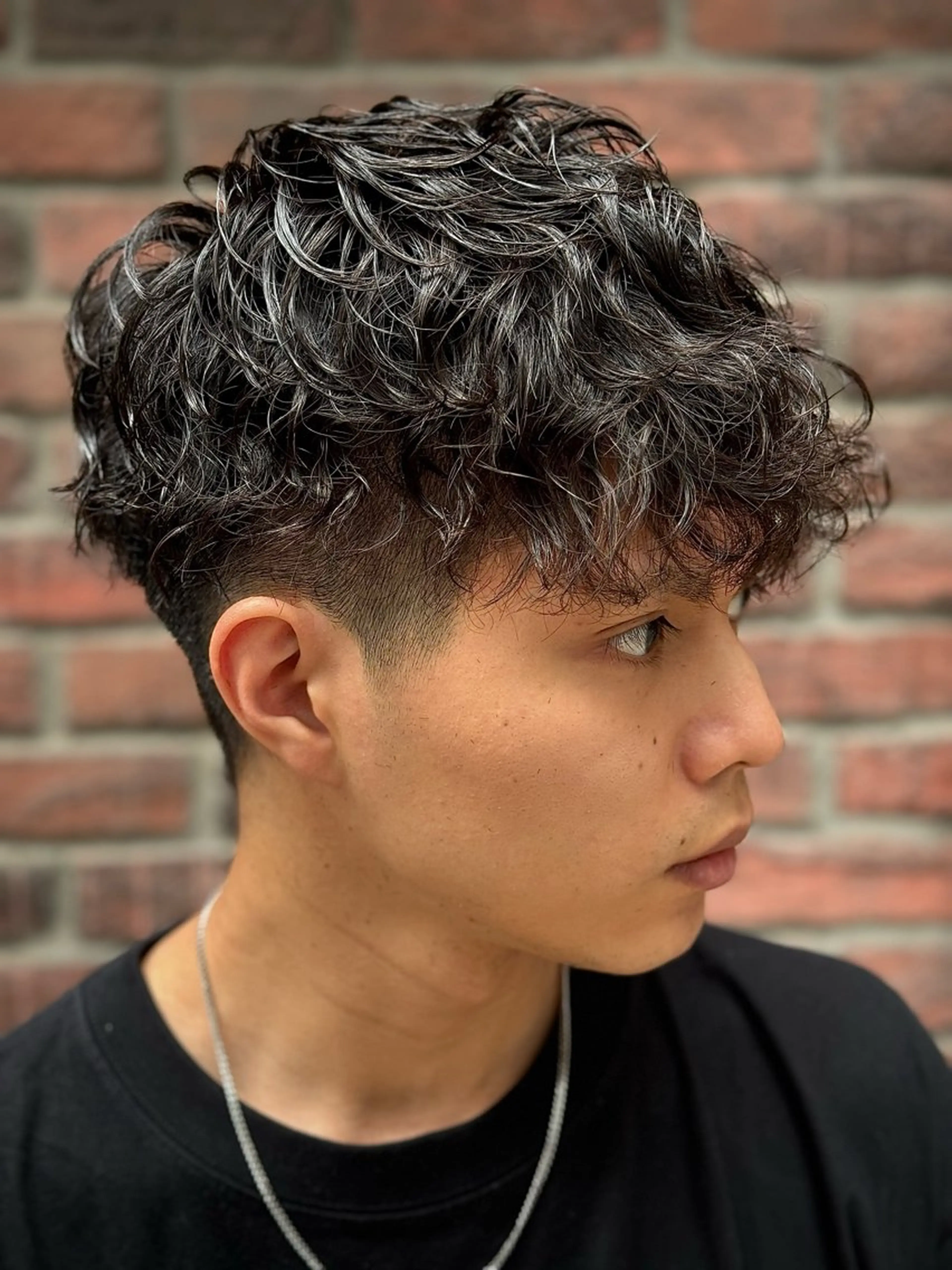 ショート パーマ 吉田 一希のヘアスタイル