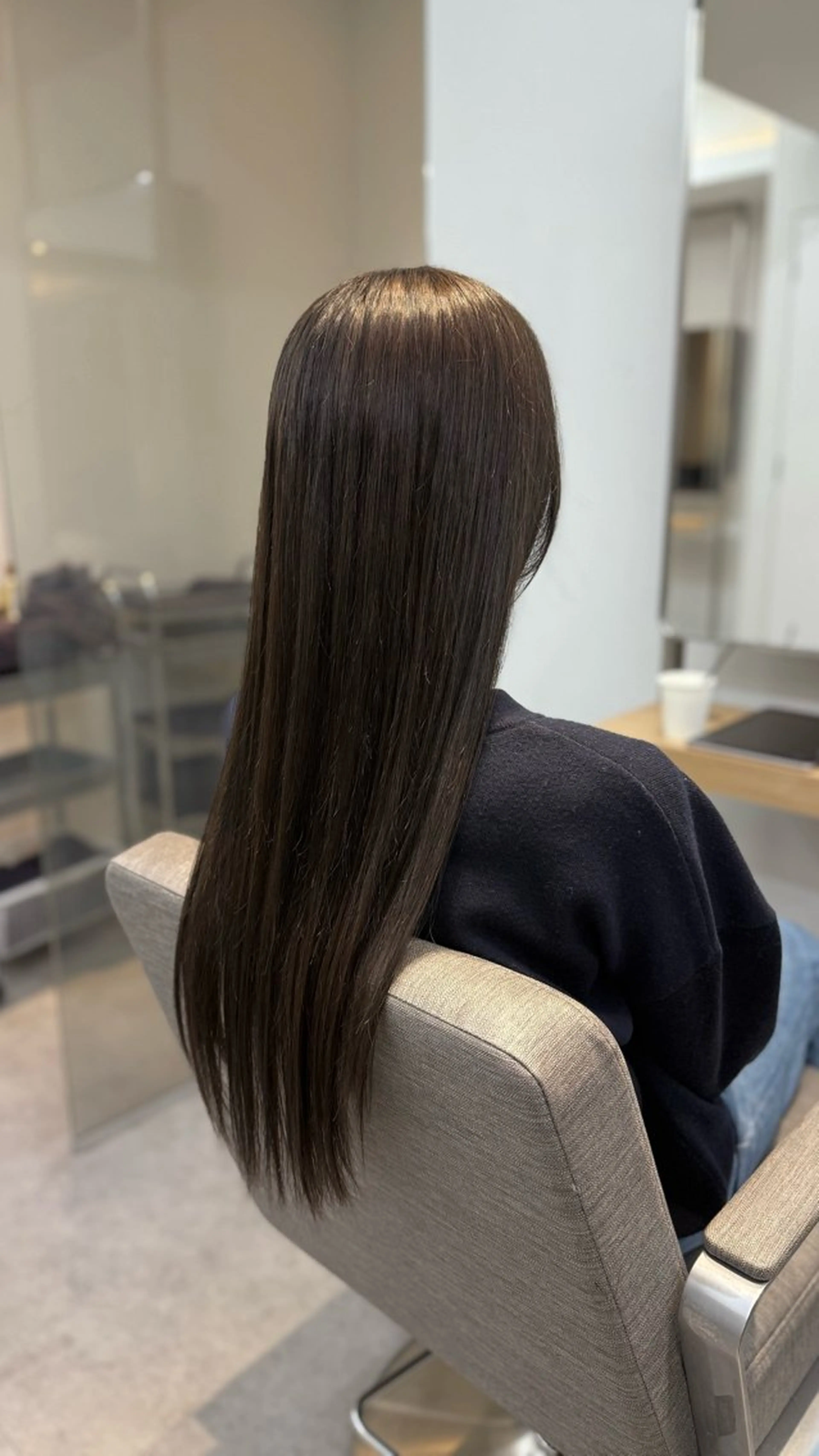 【🌸春におすすめ🌸】顔周りカット＋ケアカラー＋ミルボントリートメントの写真