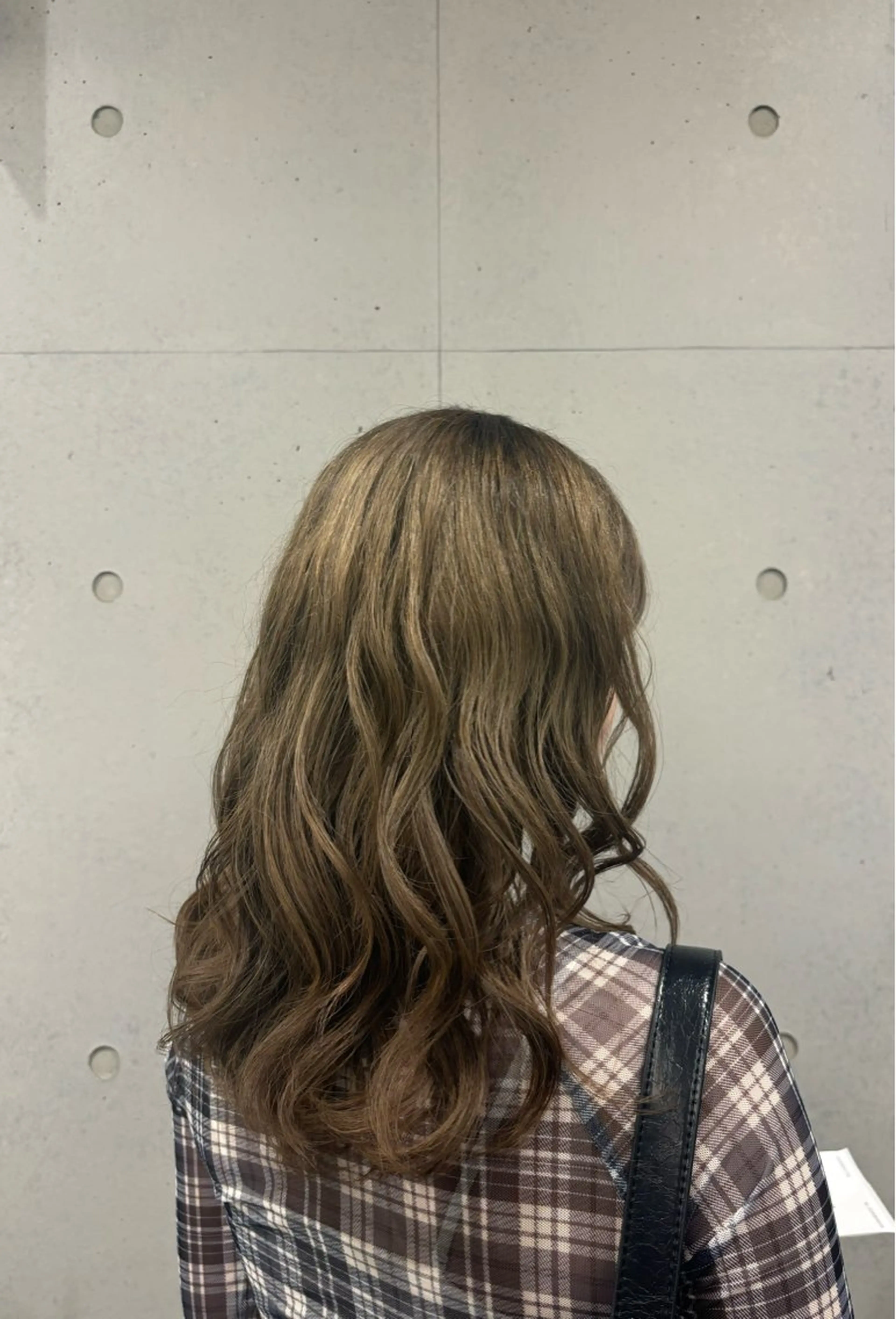 セミロング カラー カット/暖色カラー/ rikako🌻のヘアスタイル