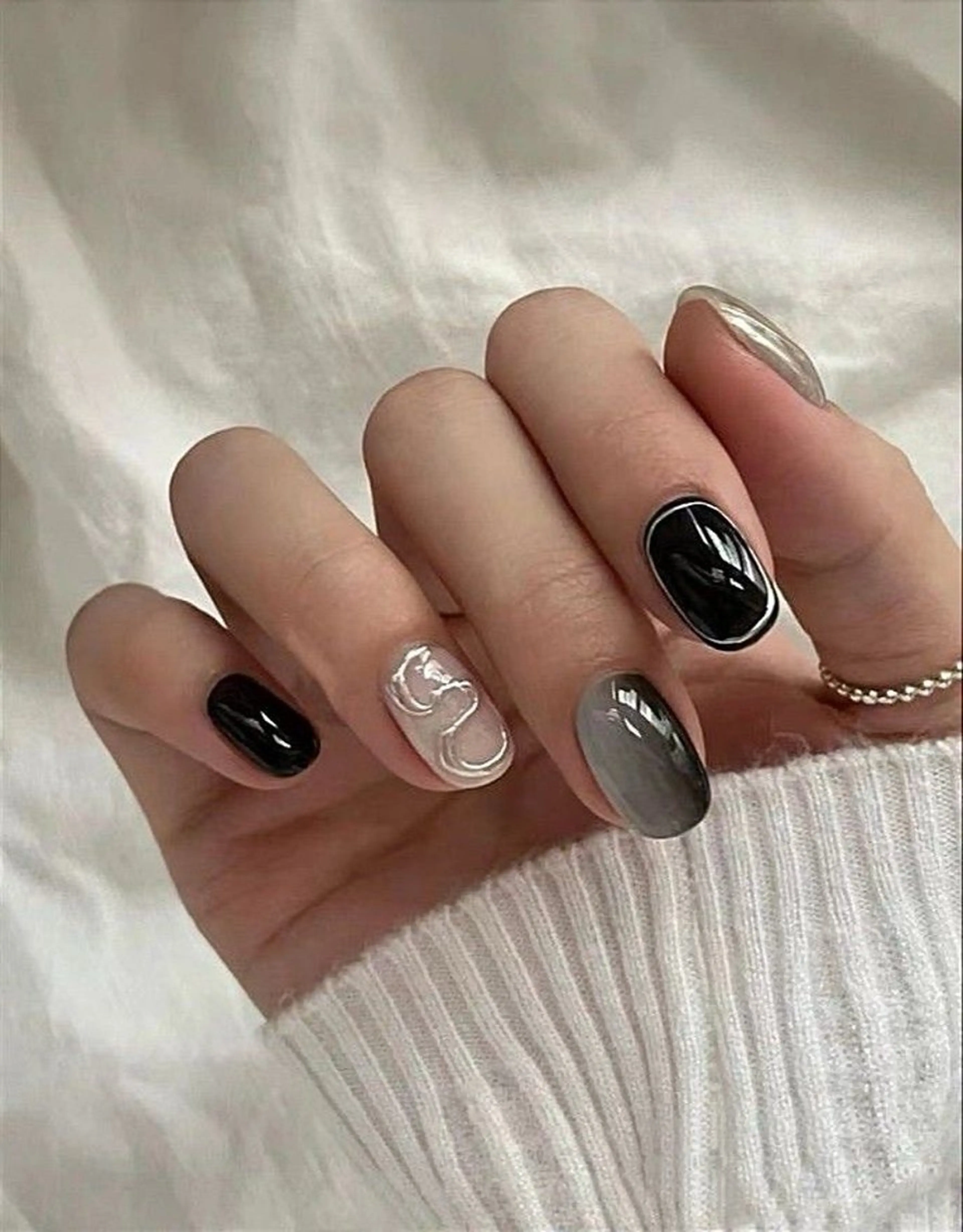 ネイル チークネイル 桜ネイル フットネイル フレンチネイル ジェルネイル YURI NAILのネイルデザイン